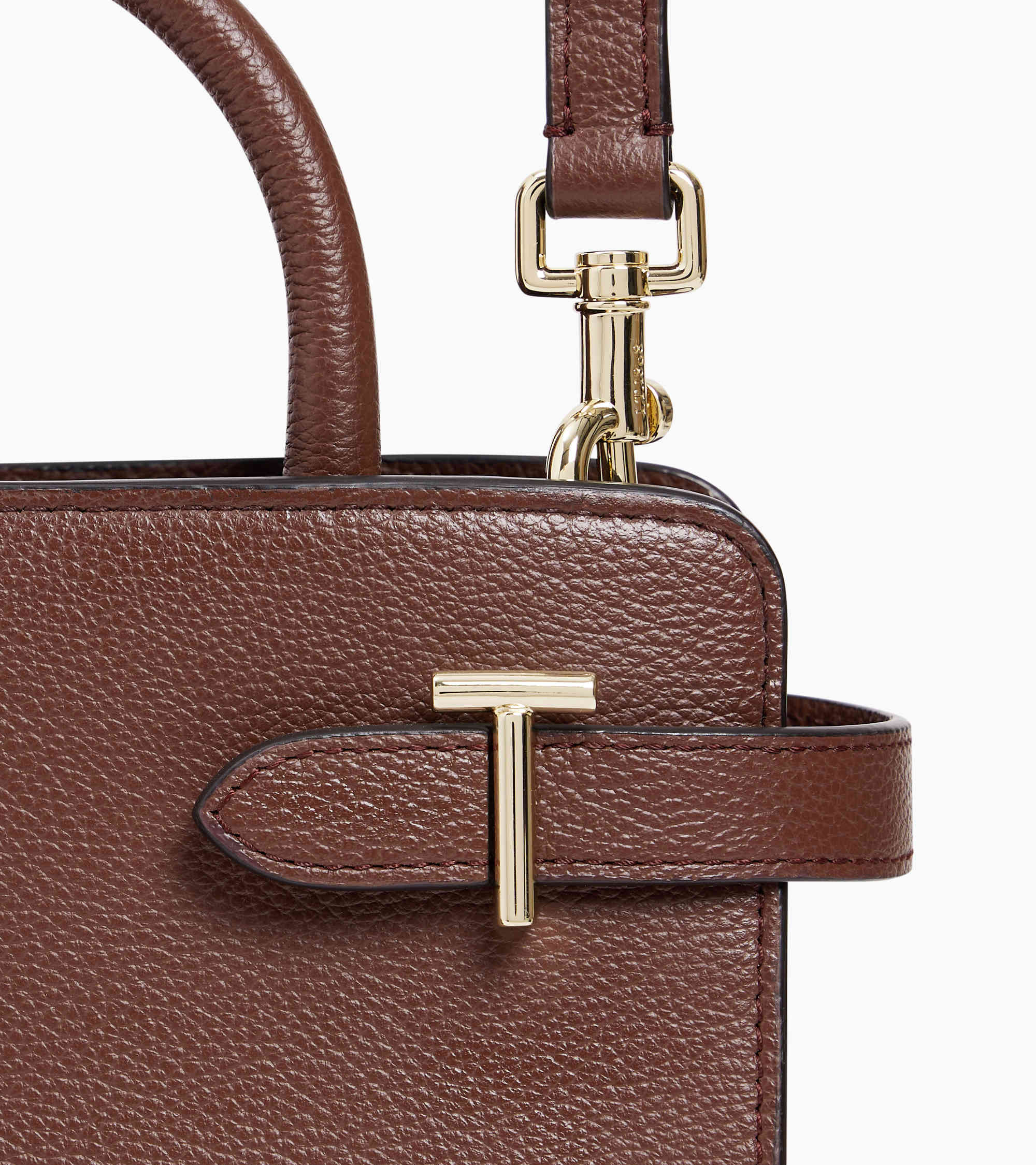 Emilie small handbag in grained leather - Image 3