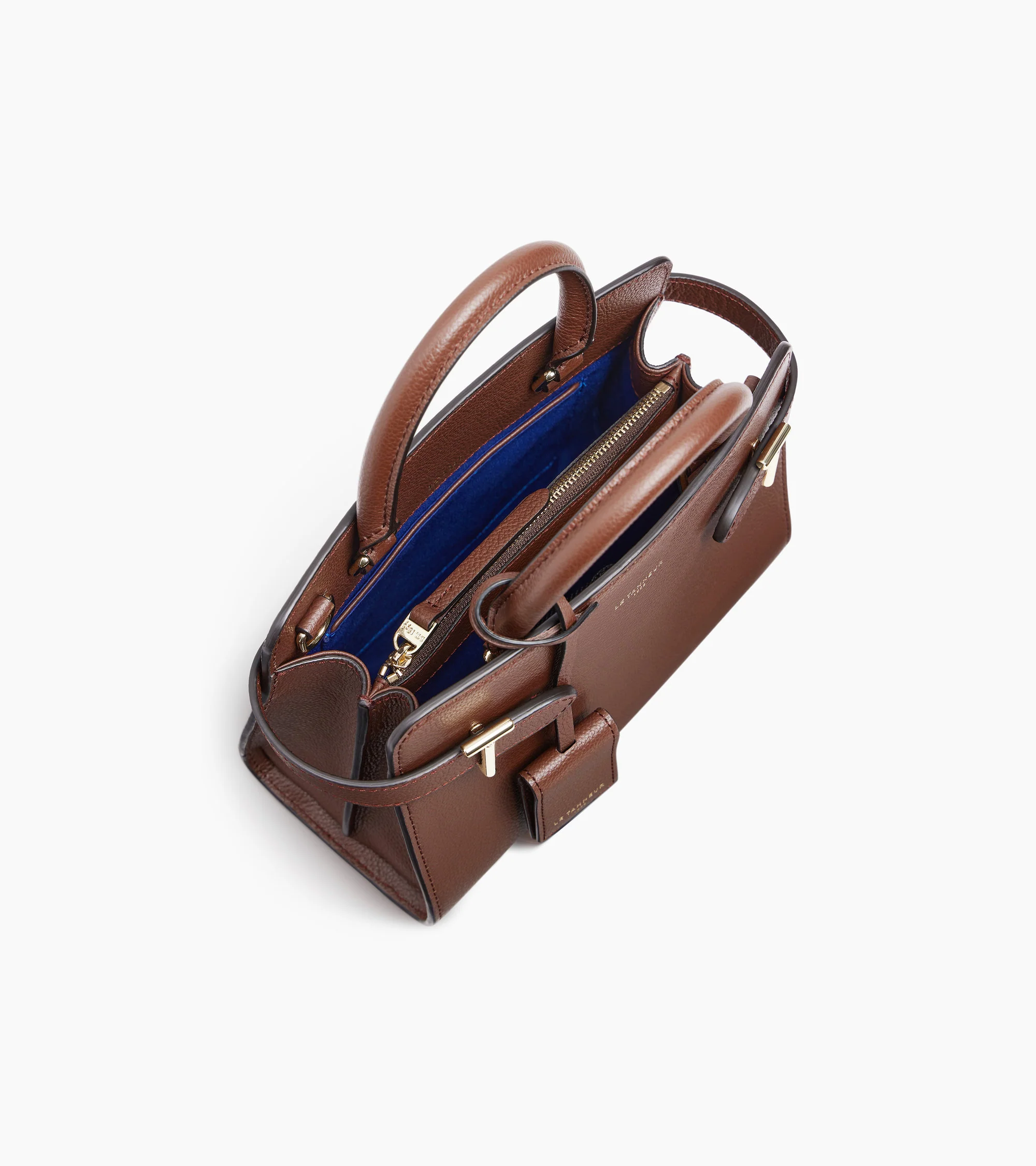 Emilie small handbag in grained leather - Image 4