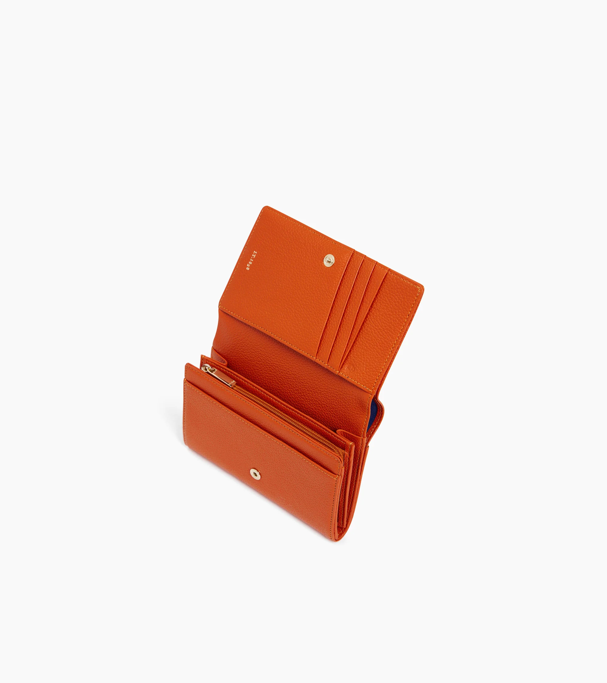 Emilie wallet in grained leather - Image 3