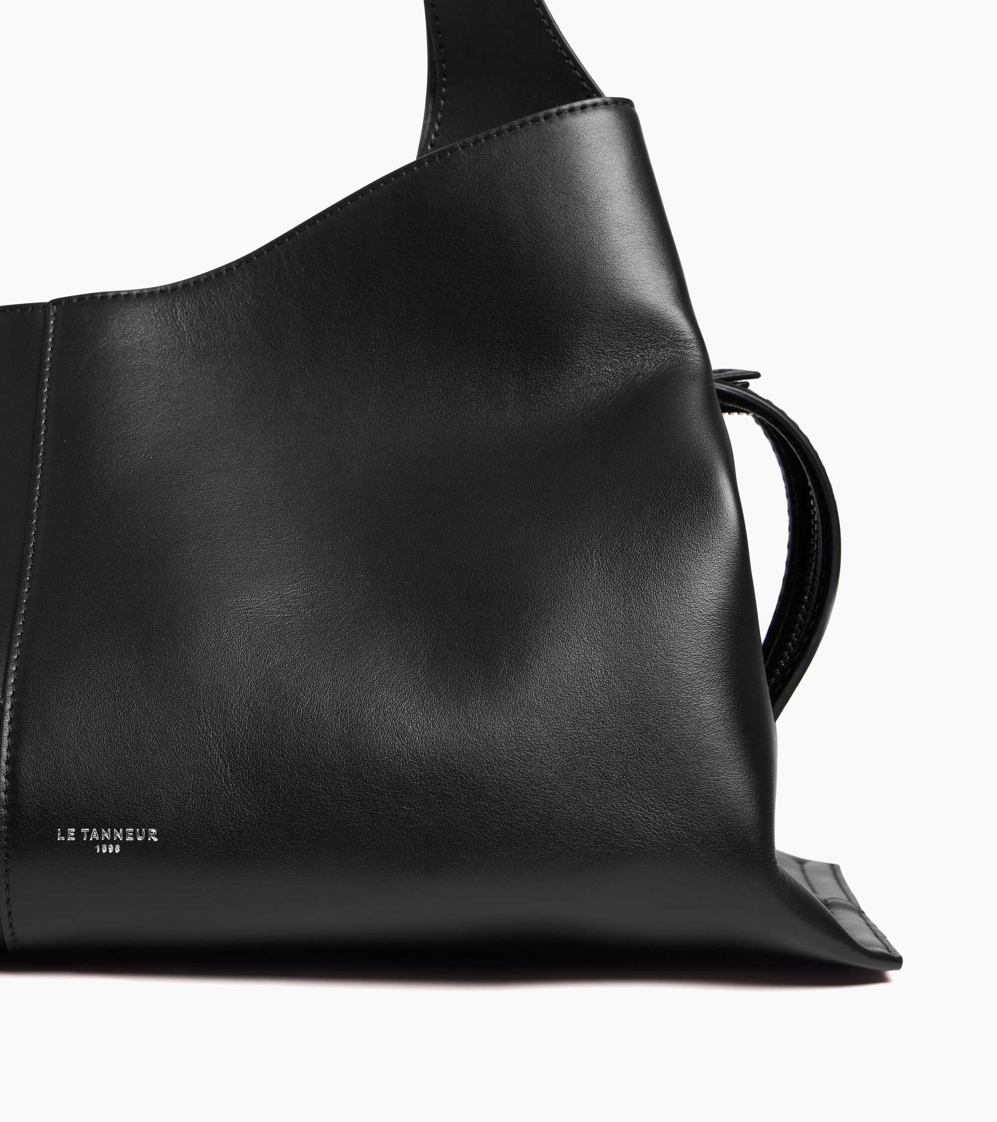 Félicie large tote bag in smooth leather - Image 3