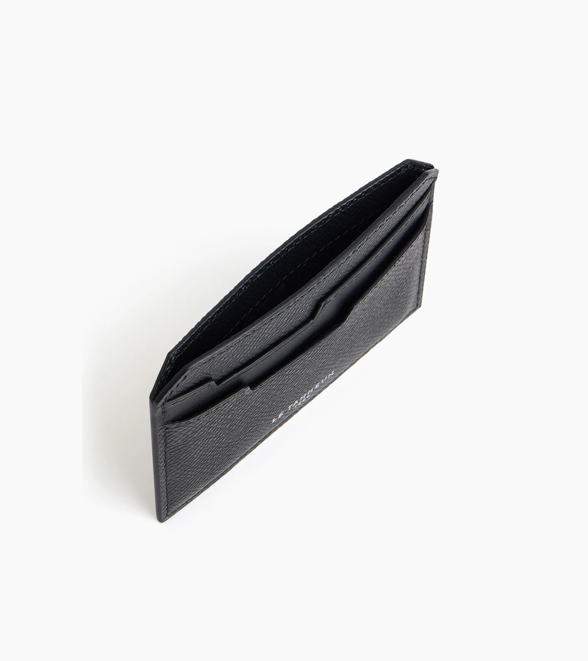 Gaston card case in cross grain leather - Image 3
