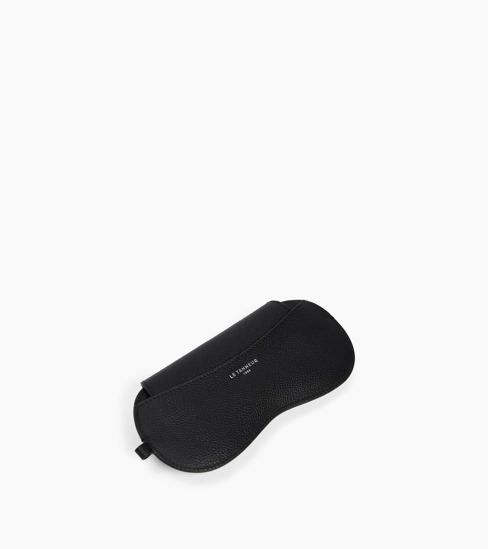 Glasses case with charms in grained leather - Image 3