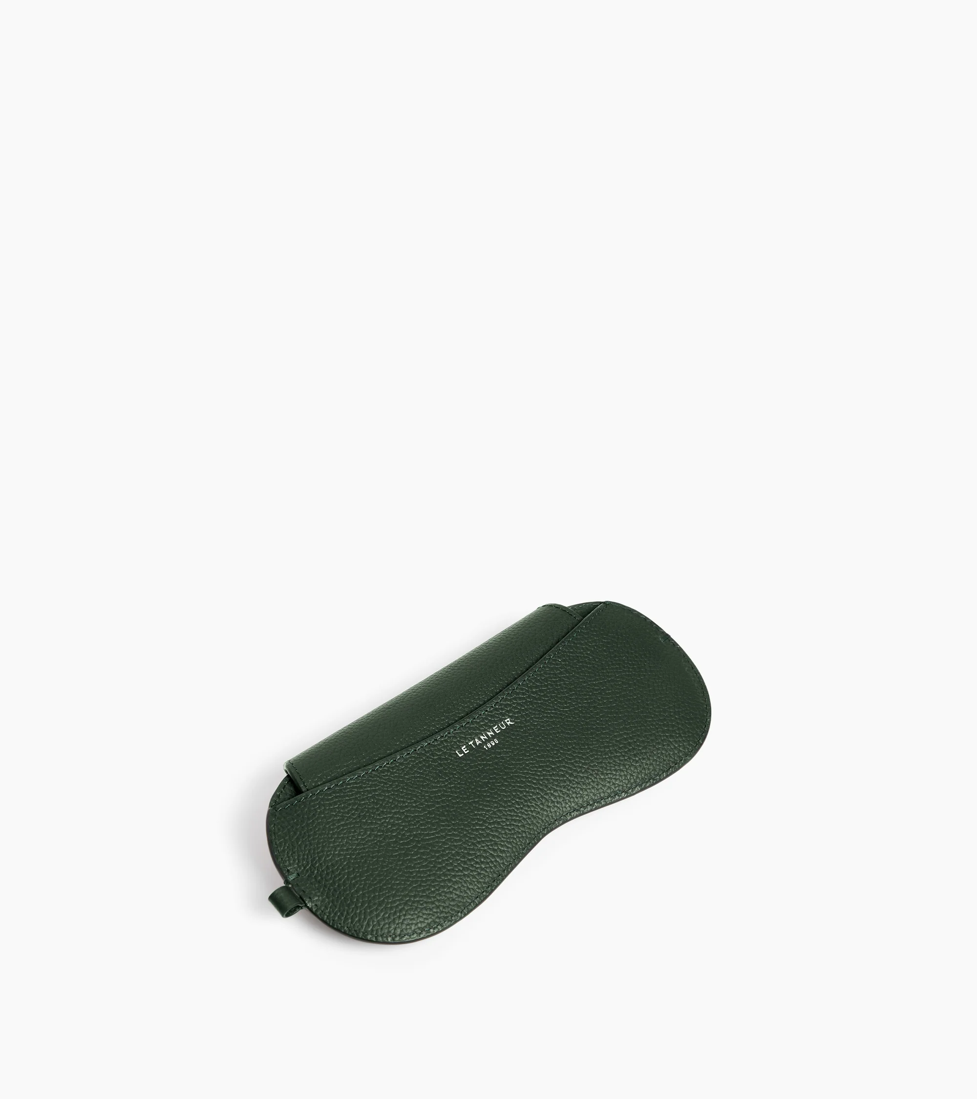 Glasses case with charms in grained leather - Image 3