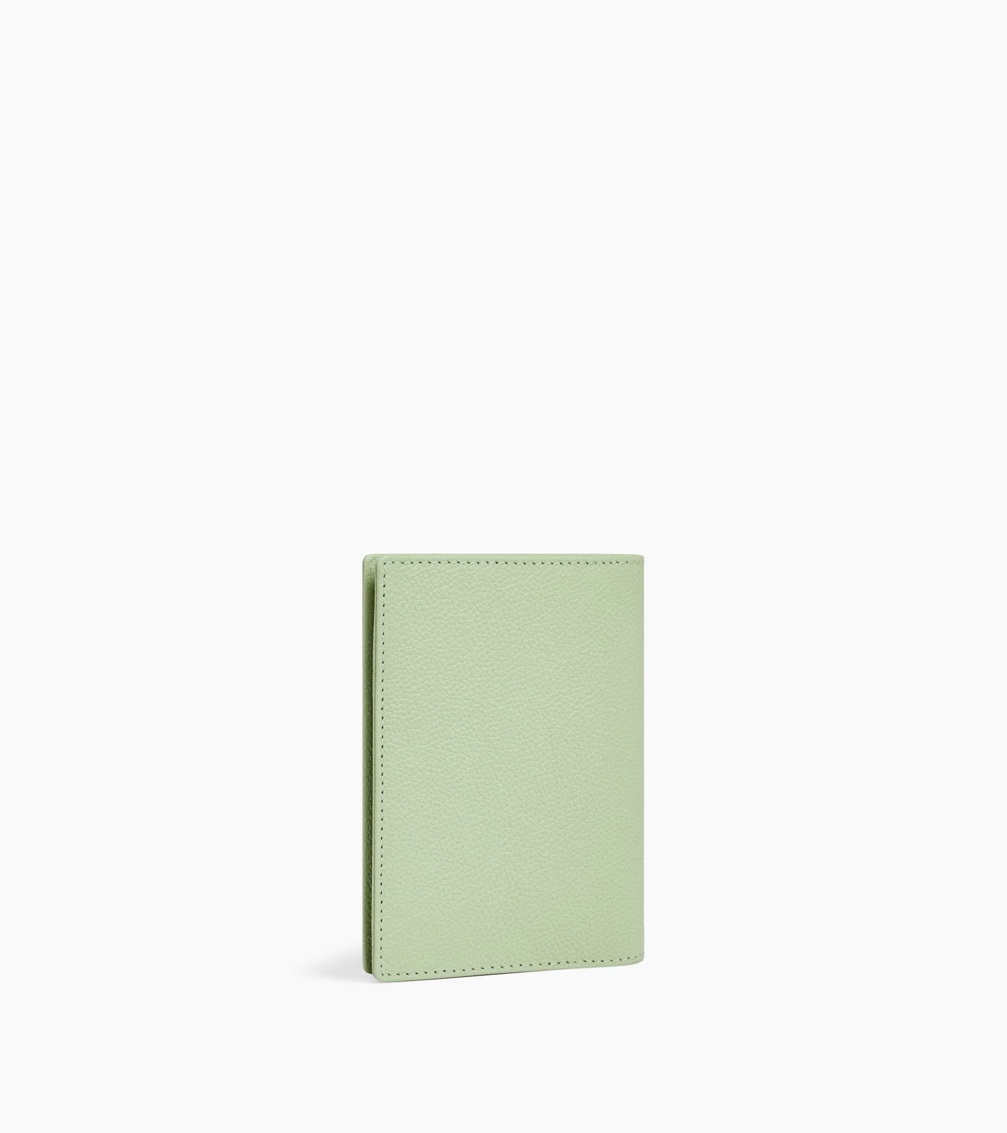 Passport holder in grained leather - Image 4