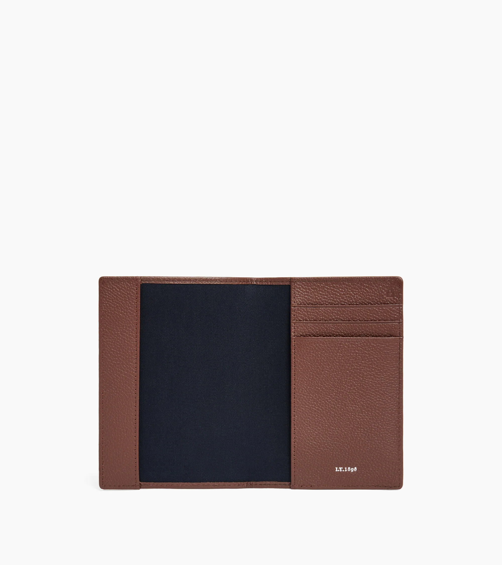 Passport holder in grained leather - Image 3