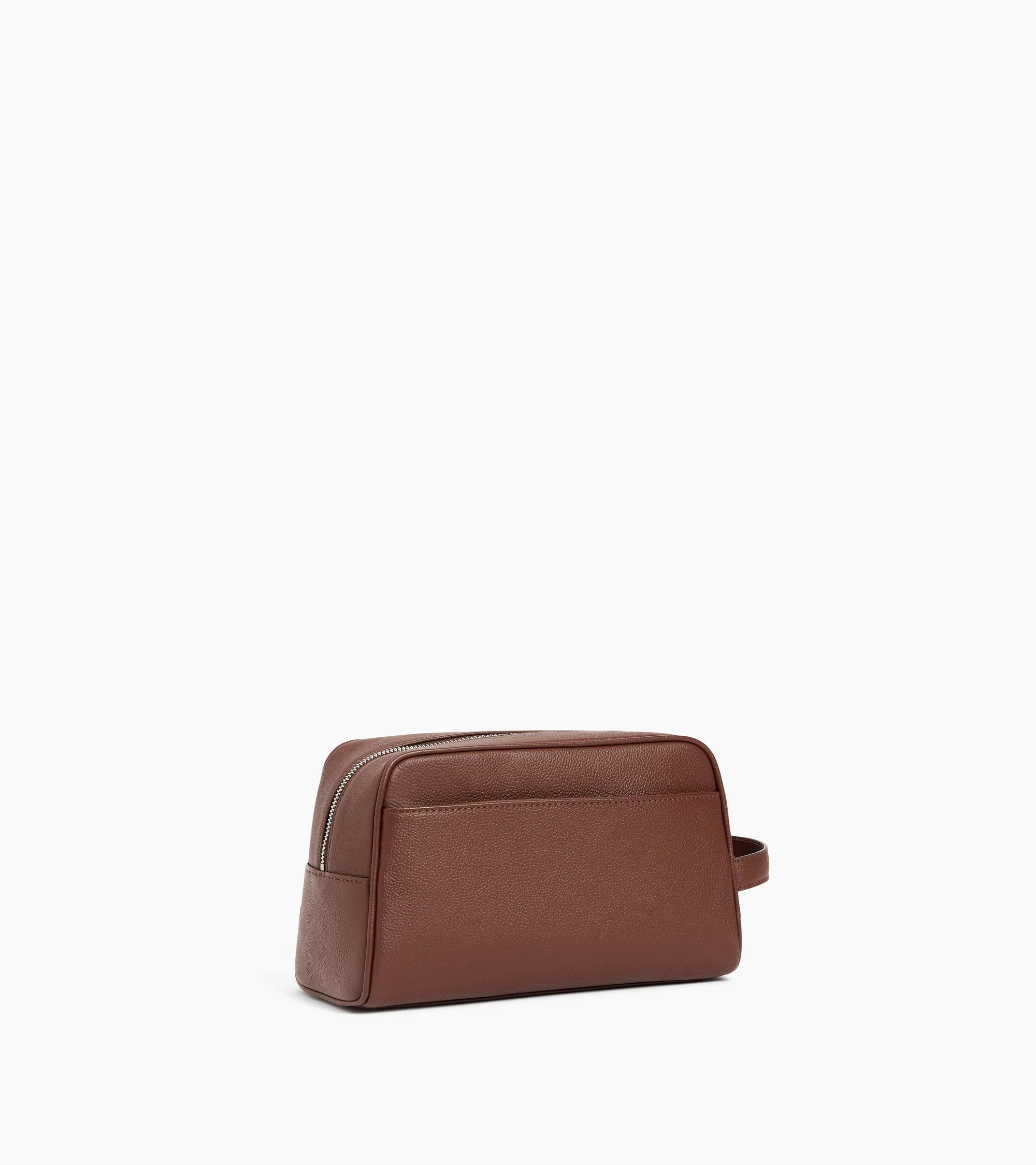 Toiletry bag in grained leather - Image 4