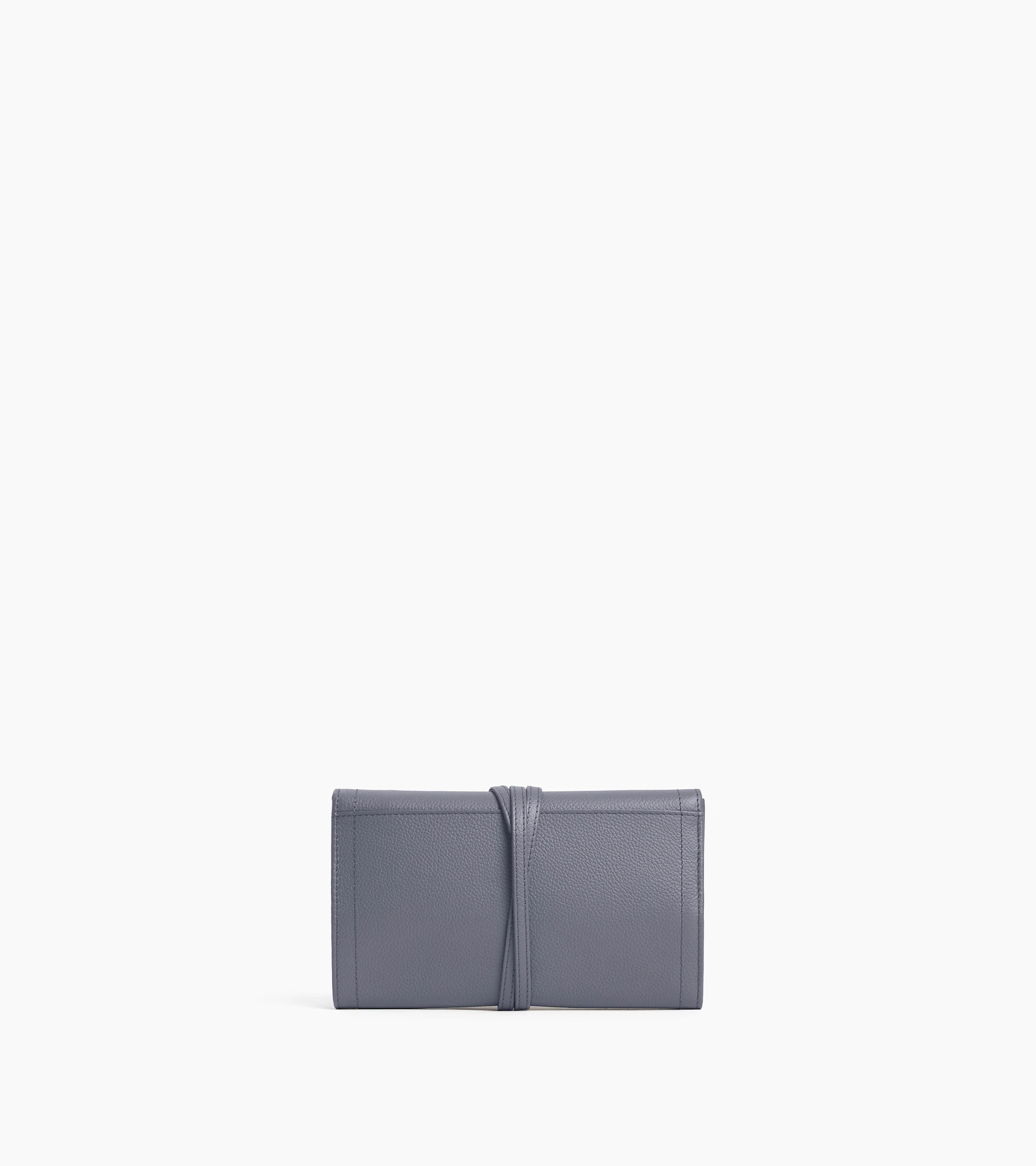 Travel jewellery box in grained leather - Image 4