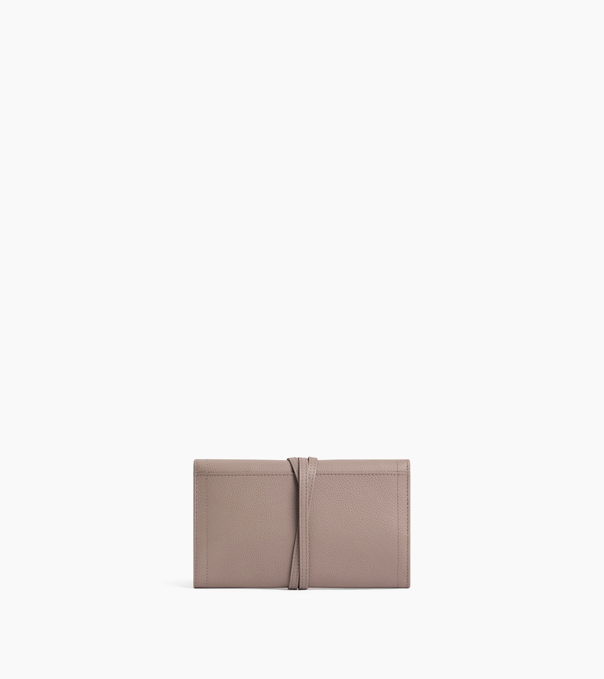 Travel jewellery box in grained leather - Image 4