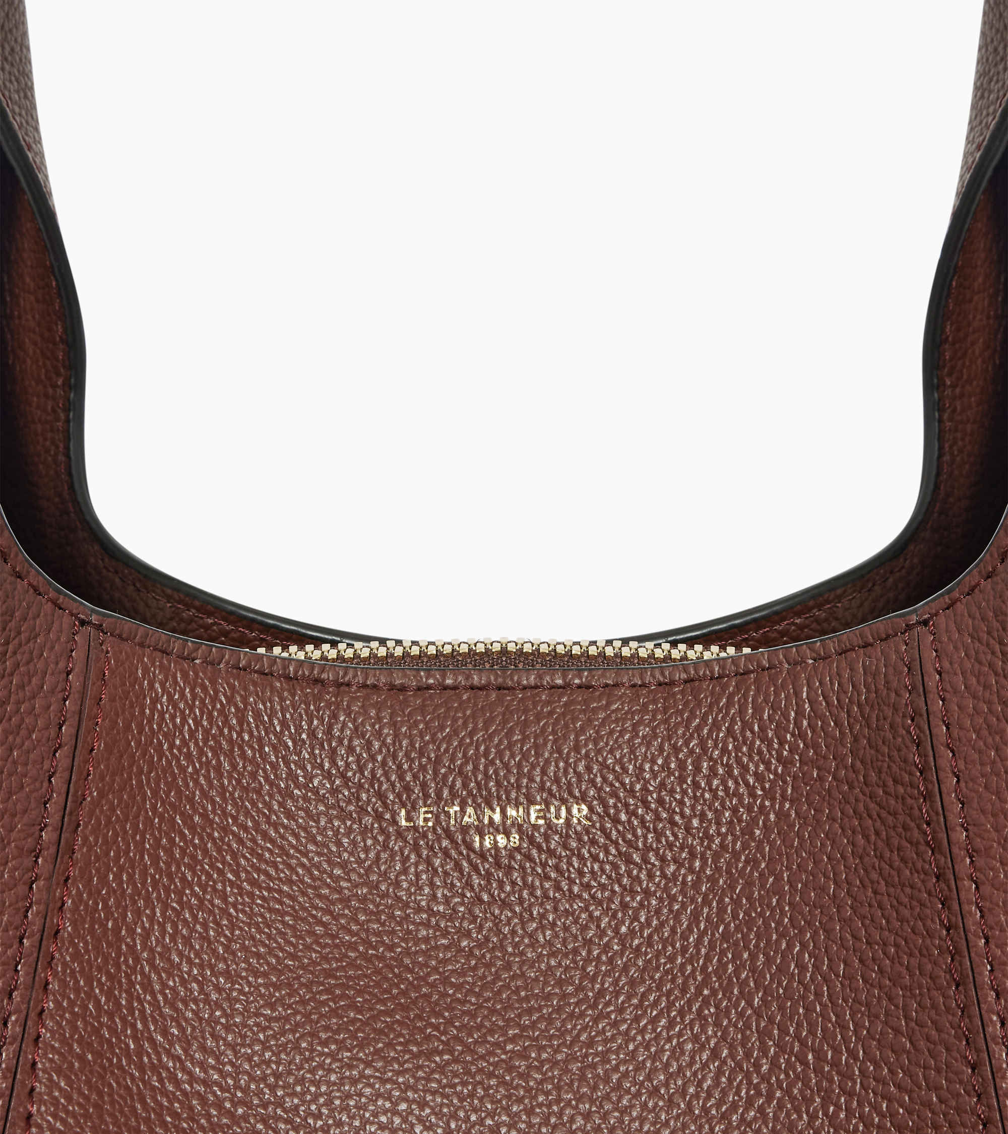 Juliette medium-sized shoulder bag in grained leather - Image 2