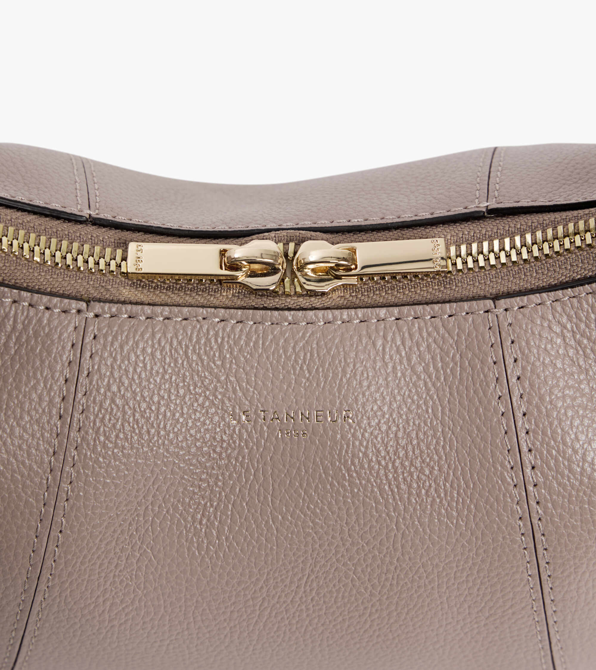 Juliette small hobo bag in grained leather - Image 3