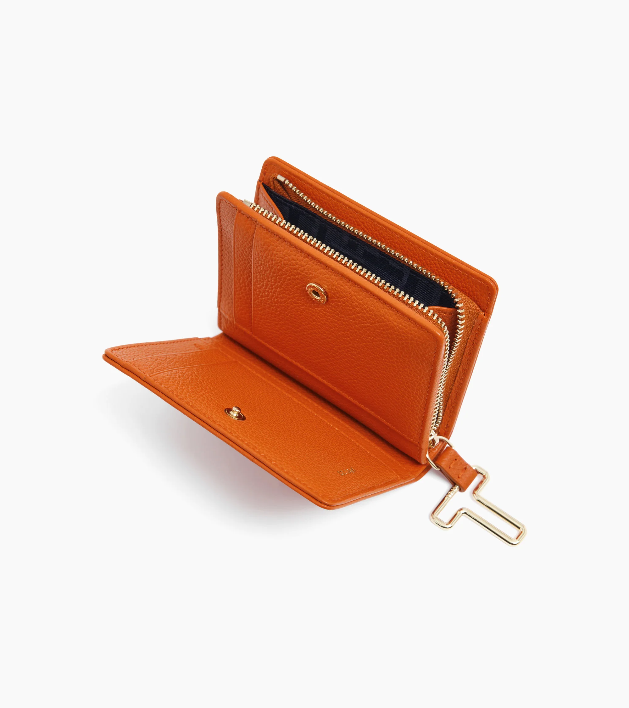 Juliette small purse in grained leather - Image 3