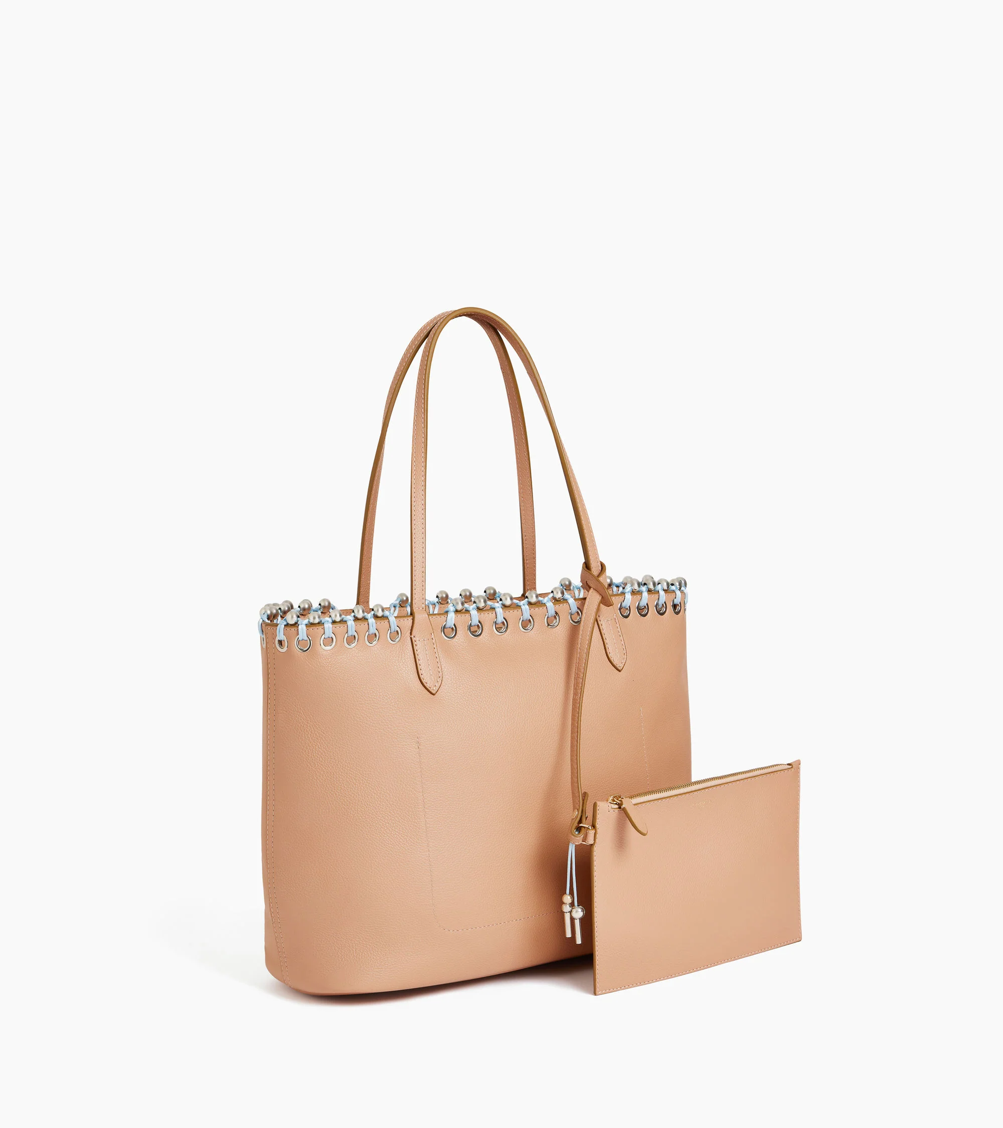 Grained leather tote bag Kitesy Martin Studio - Image 5