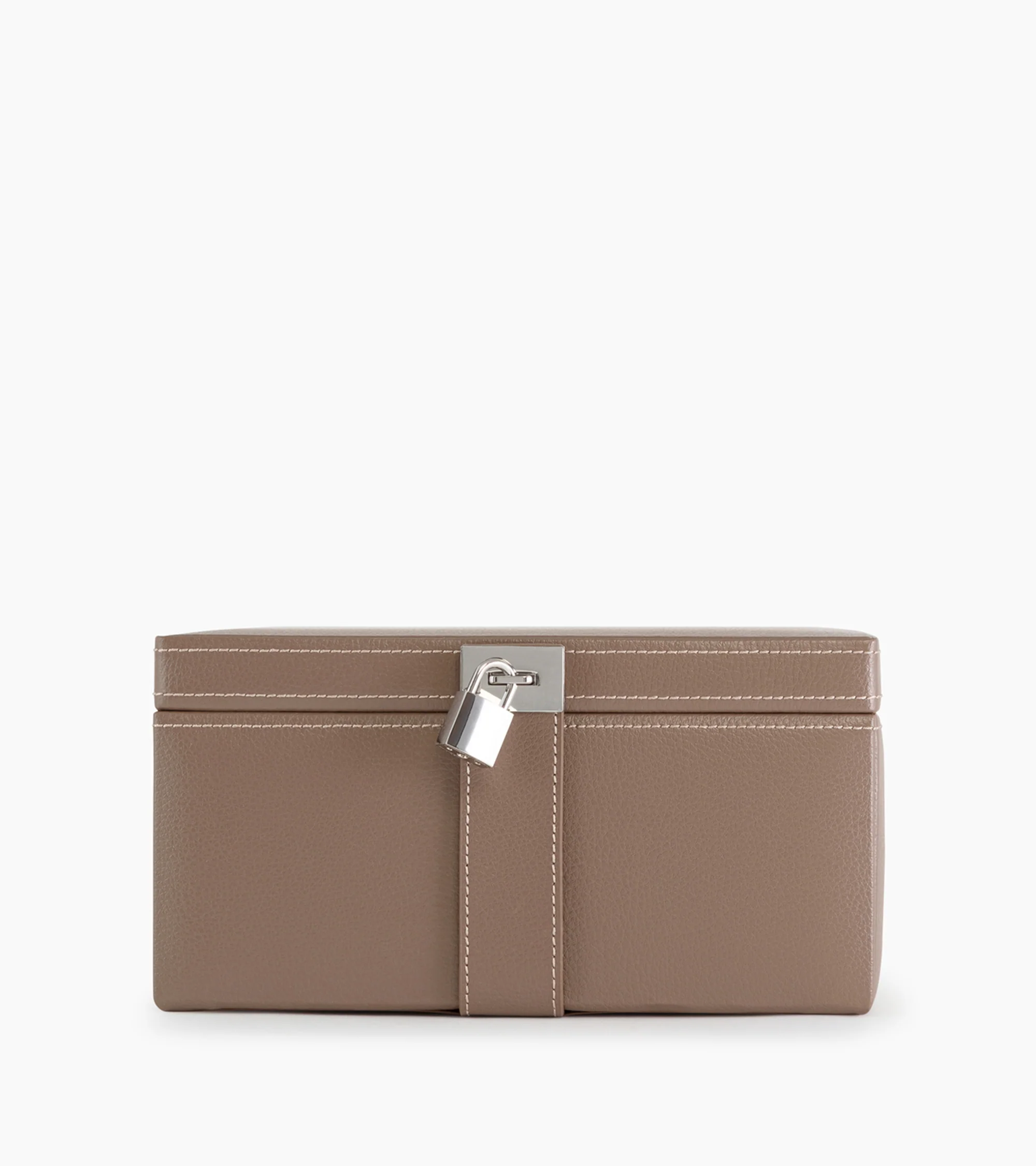 Large jewelry box in leather - Image 4