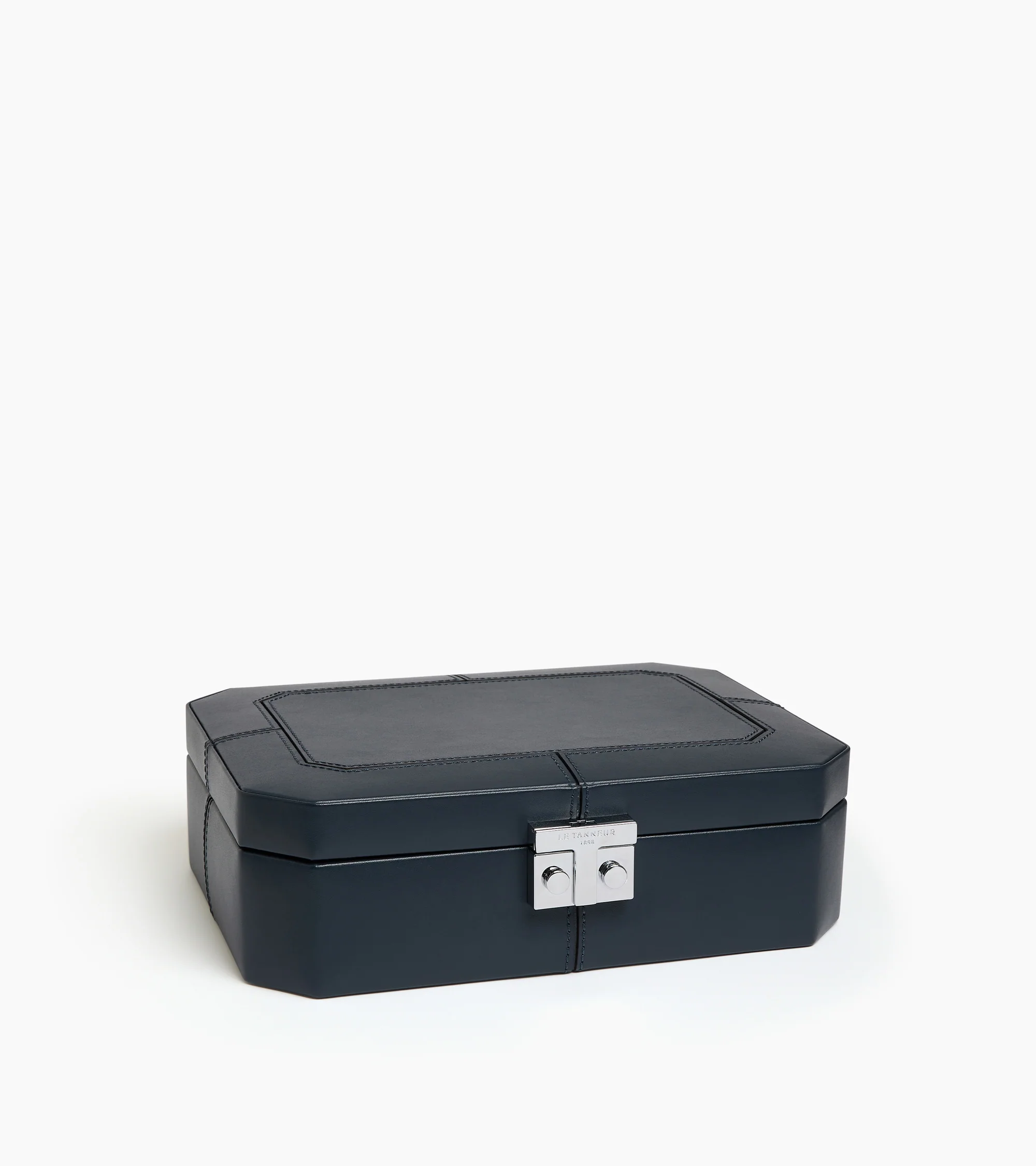 6-watch and cufflinks box in leather - Image 4
