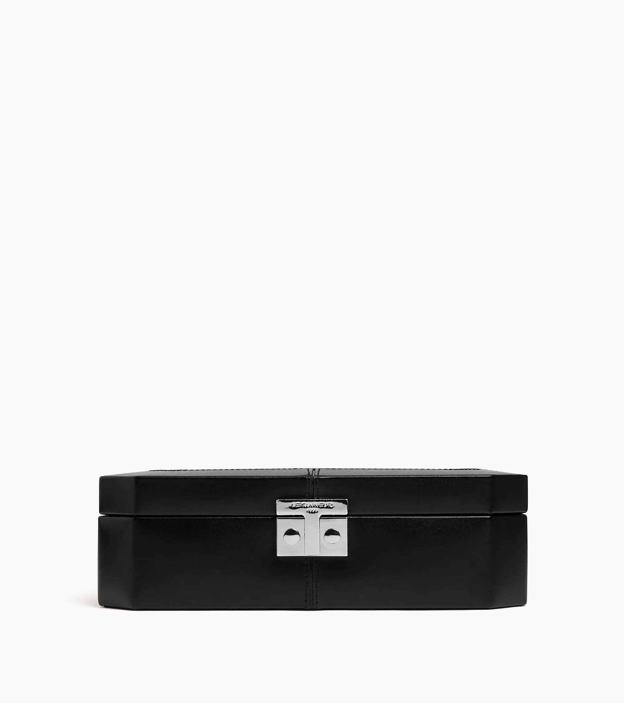 Box for 8 watches with T-clasp in leather - Image 4
