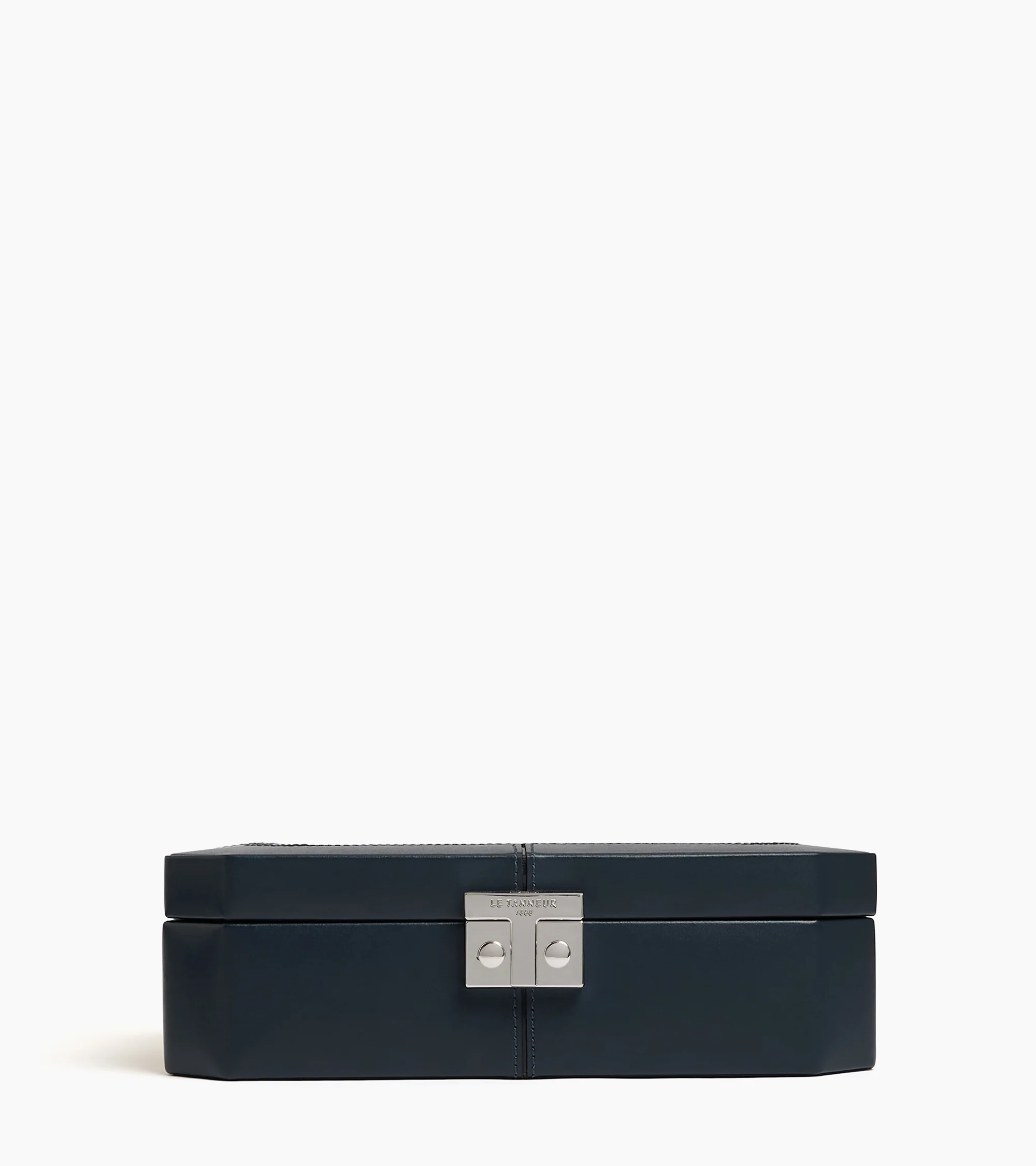 Box for 8 watches with T-clasp in leather - Image 4