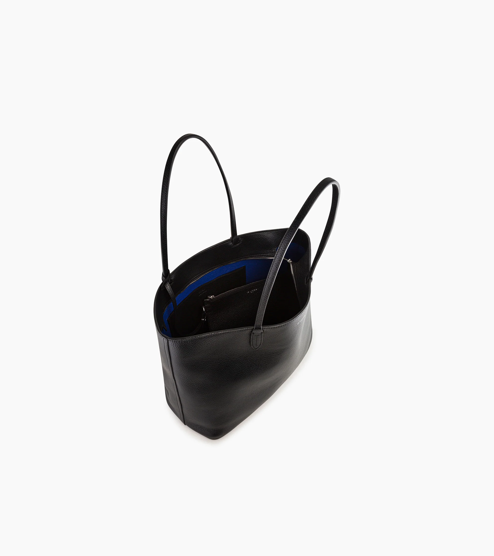 Louise large tote in grained leather - Image 3