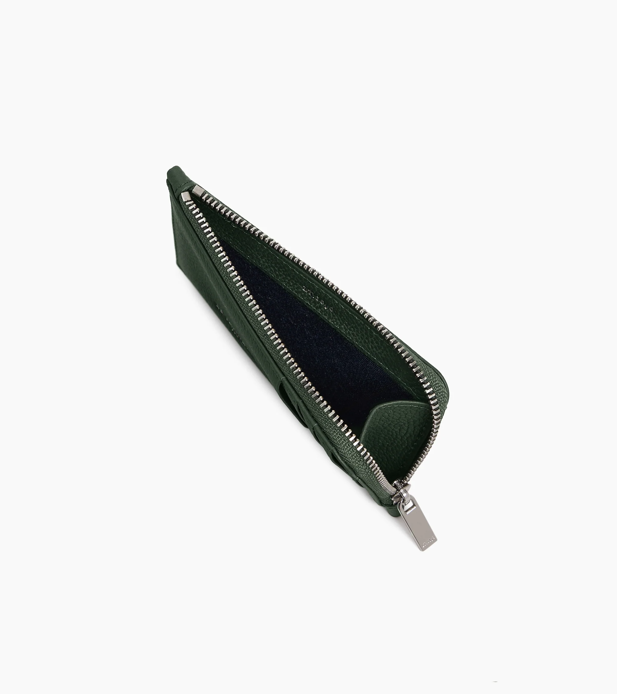 Lucien large zipped card holder in grained leather - Image 3