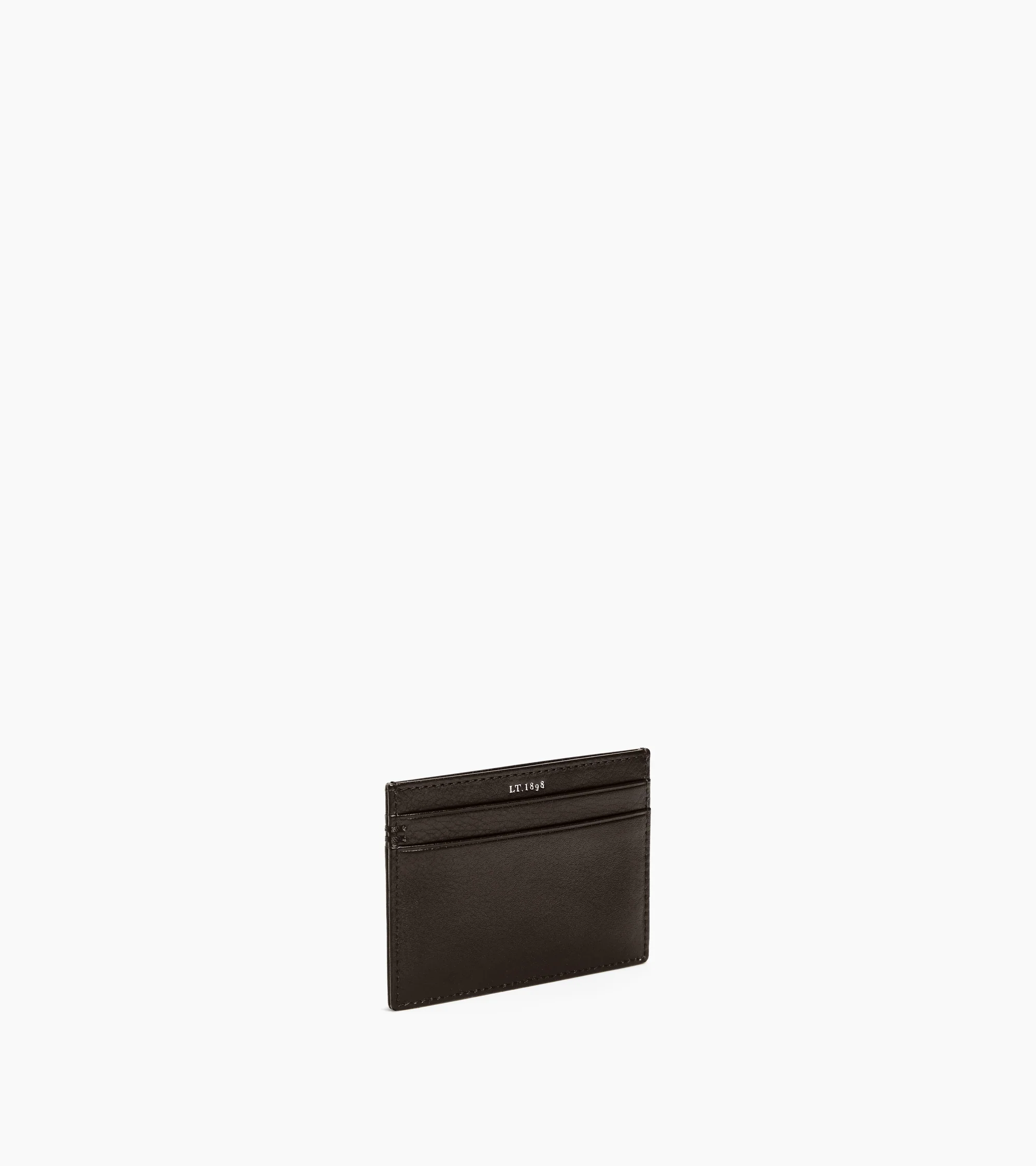 Lucien card holder in oiled leather - Image 4
