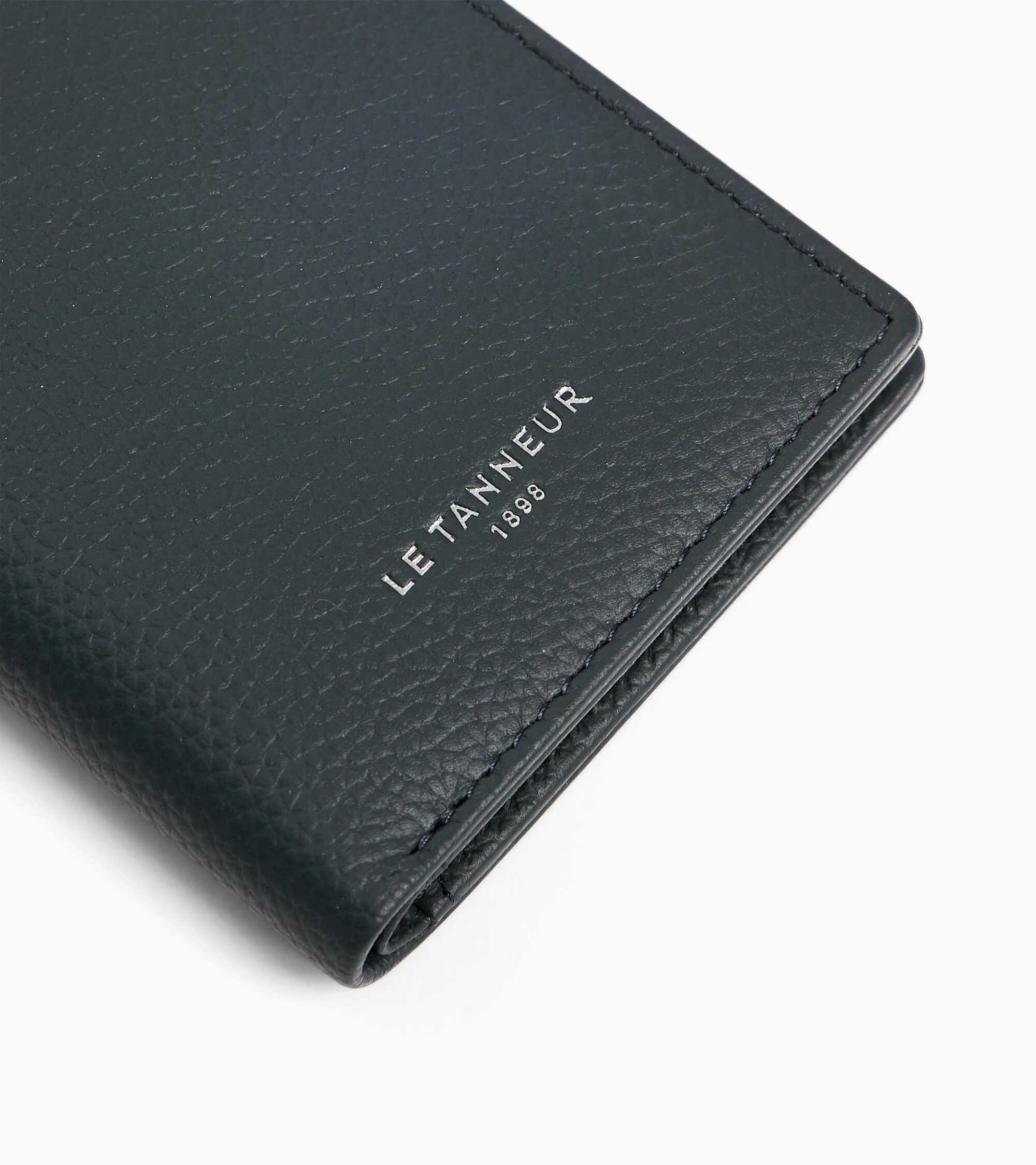 Lucien small card holder in grained leather - Image 2
