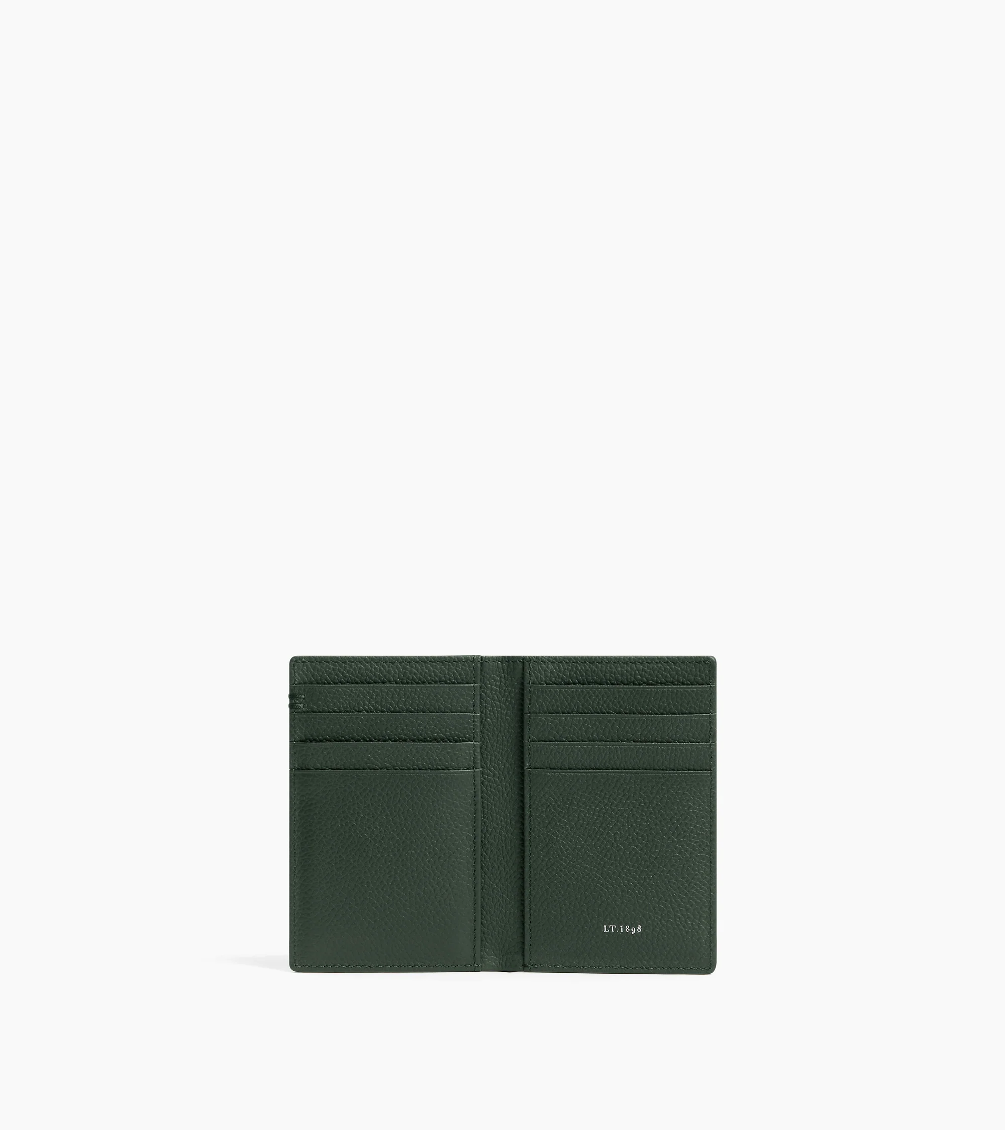 Lucien small card holder in grained leather - Image 3