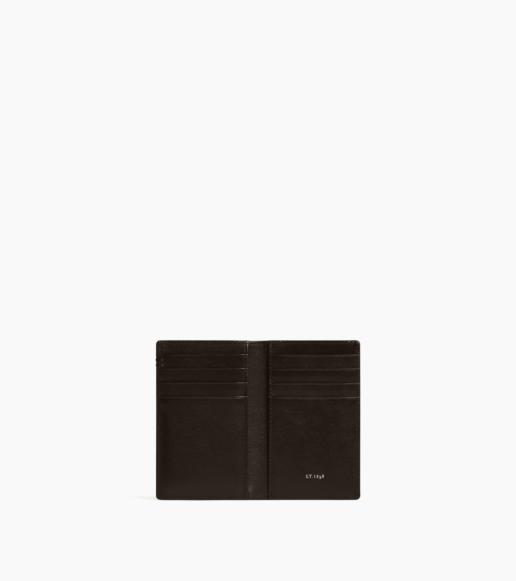 Lucien small card holder in oiled leather - Image 3