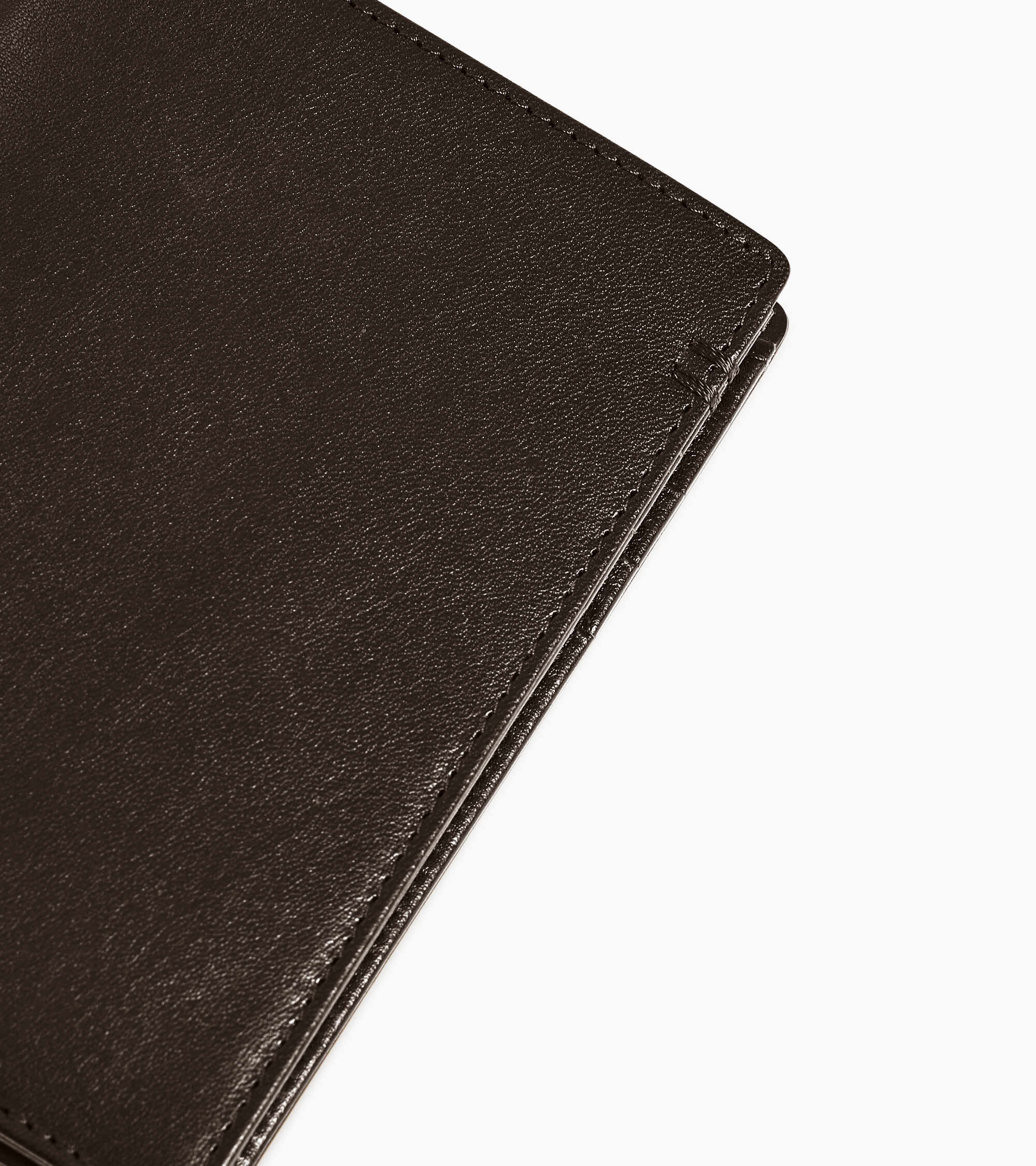 Lucien vertical zipped wallet in oiled leather - Image 2