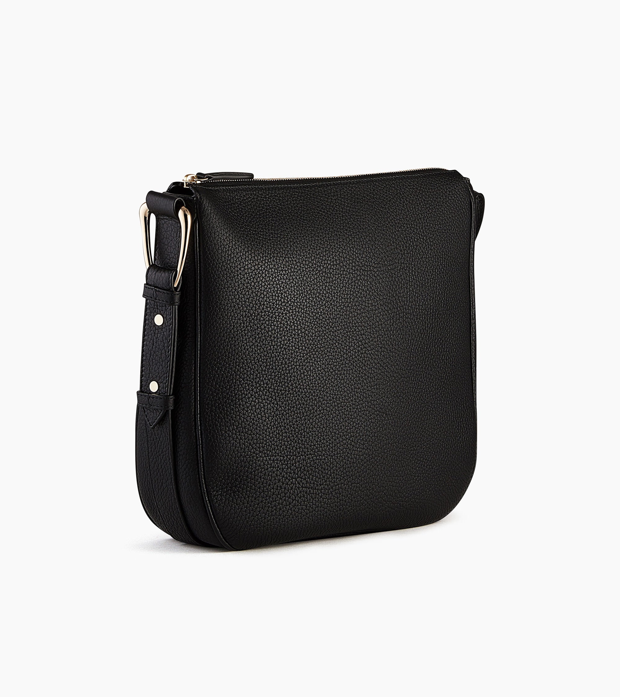 Medium-sized hobo bag Madeleine in grained calfskin leather - Image 5