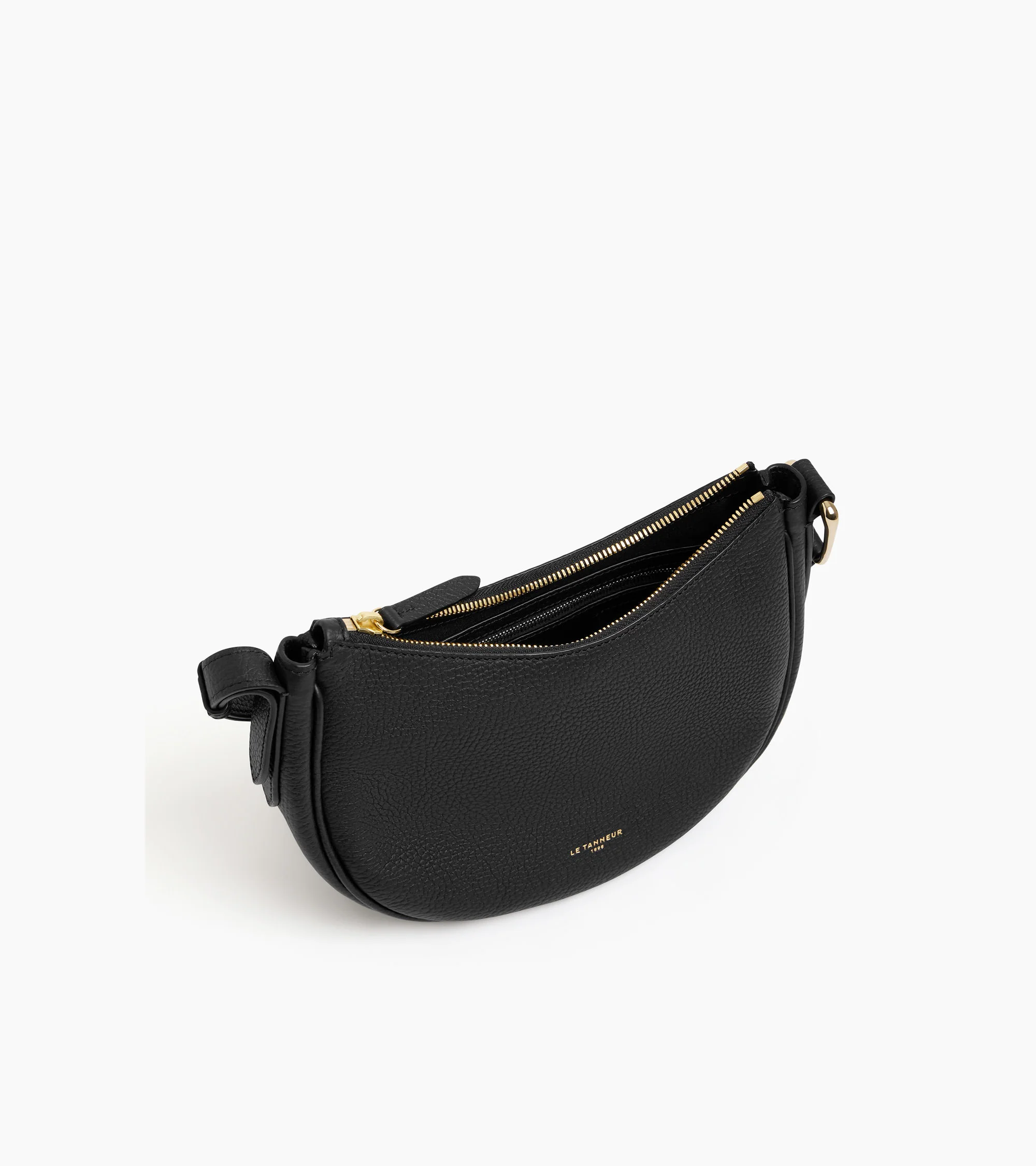 Small shoulder bag Madeleine in grained calfskin leather - Image 3