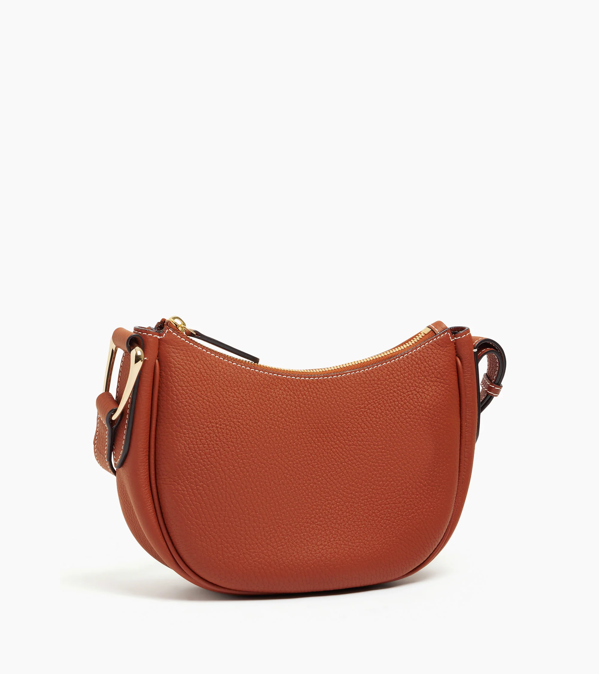 Small shoulder bag Madeleine in grained calfskin leather - Image 4