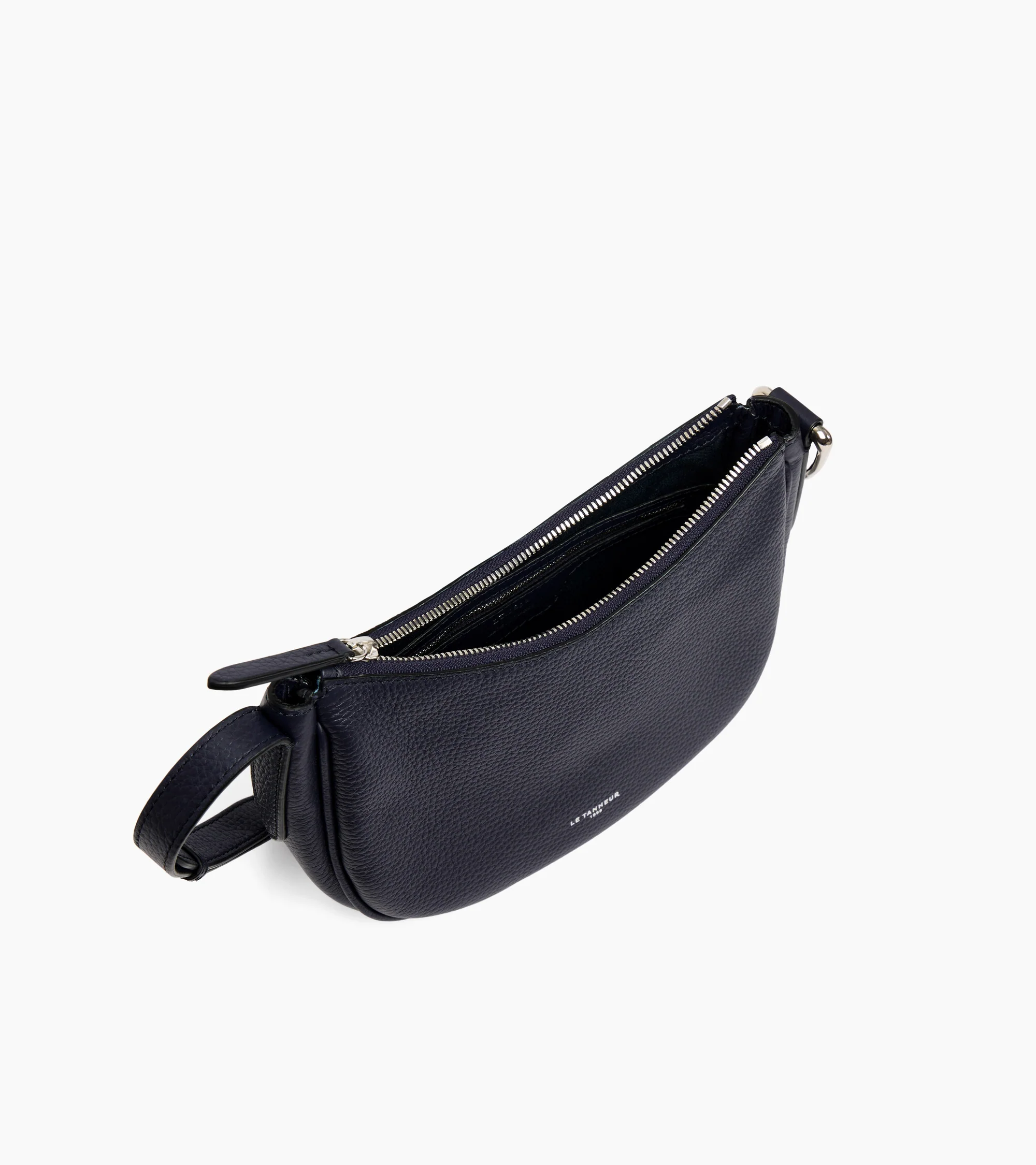 Small shoulder bag Madeleine in grained calfskin leather - Image 3
