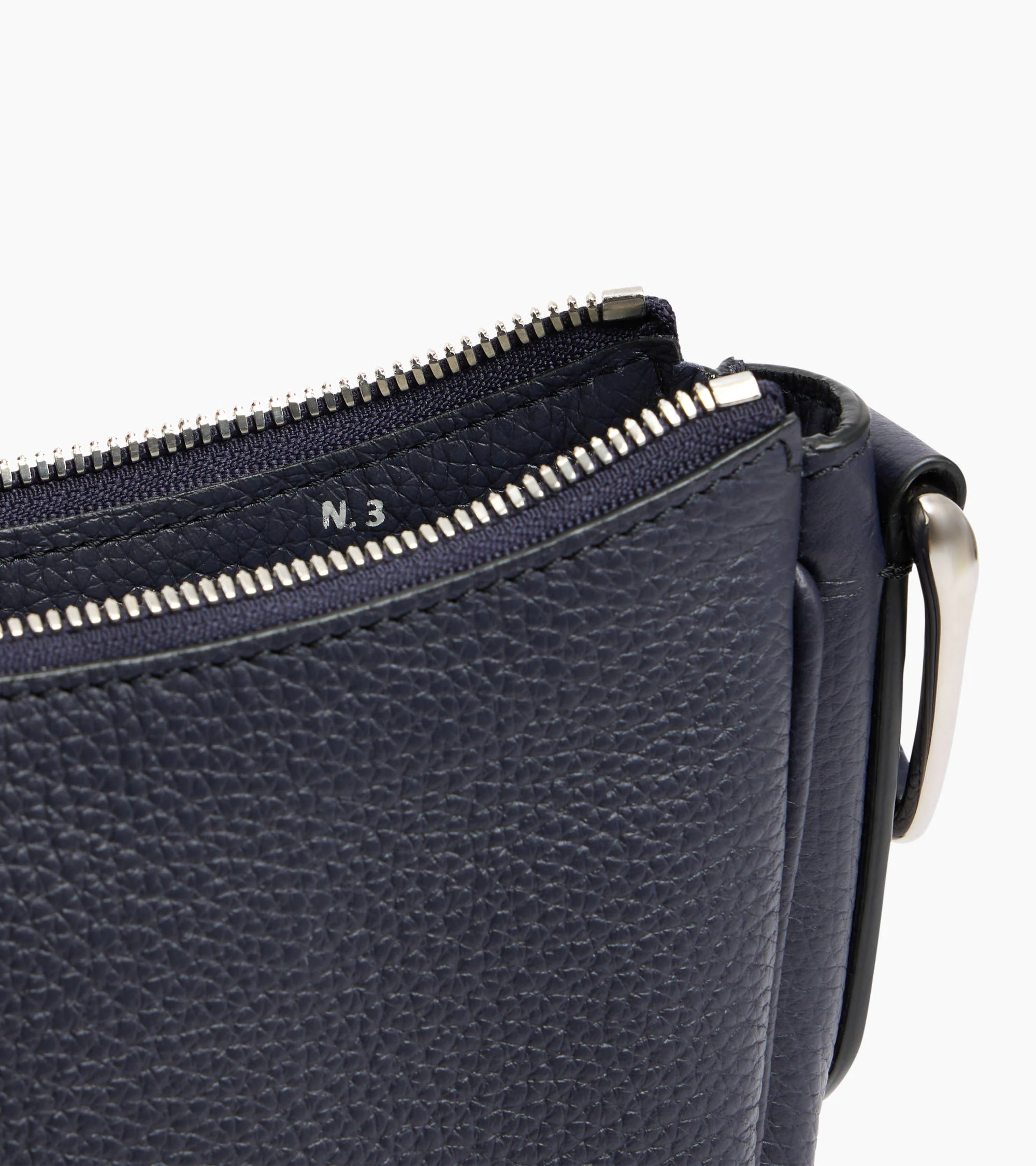 Small shoulder bag Madeleine in grained calfskin leather - Image 4