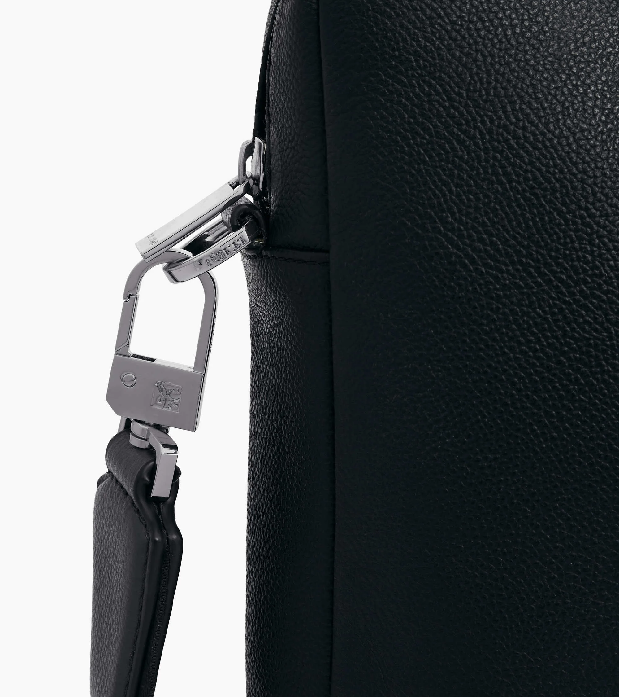 Marceau 17" large model briefcase in grained leather - Image 2