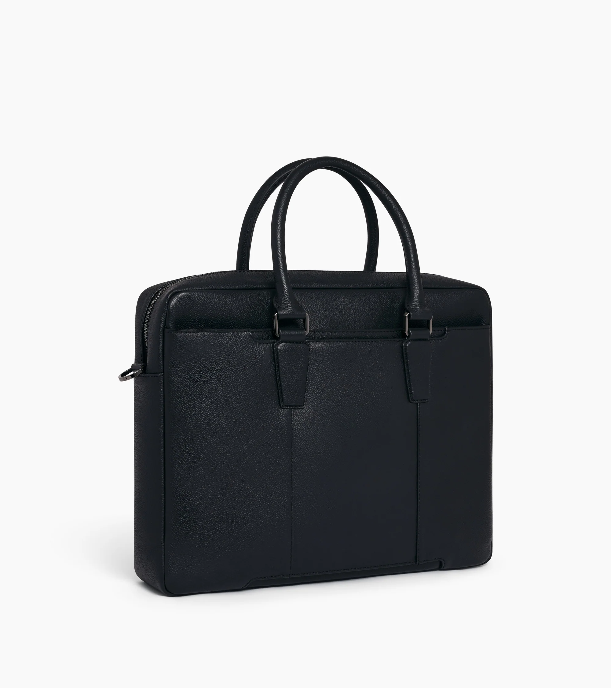 Marceau 14" small model briefcase in grained leather - Image 5