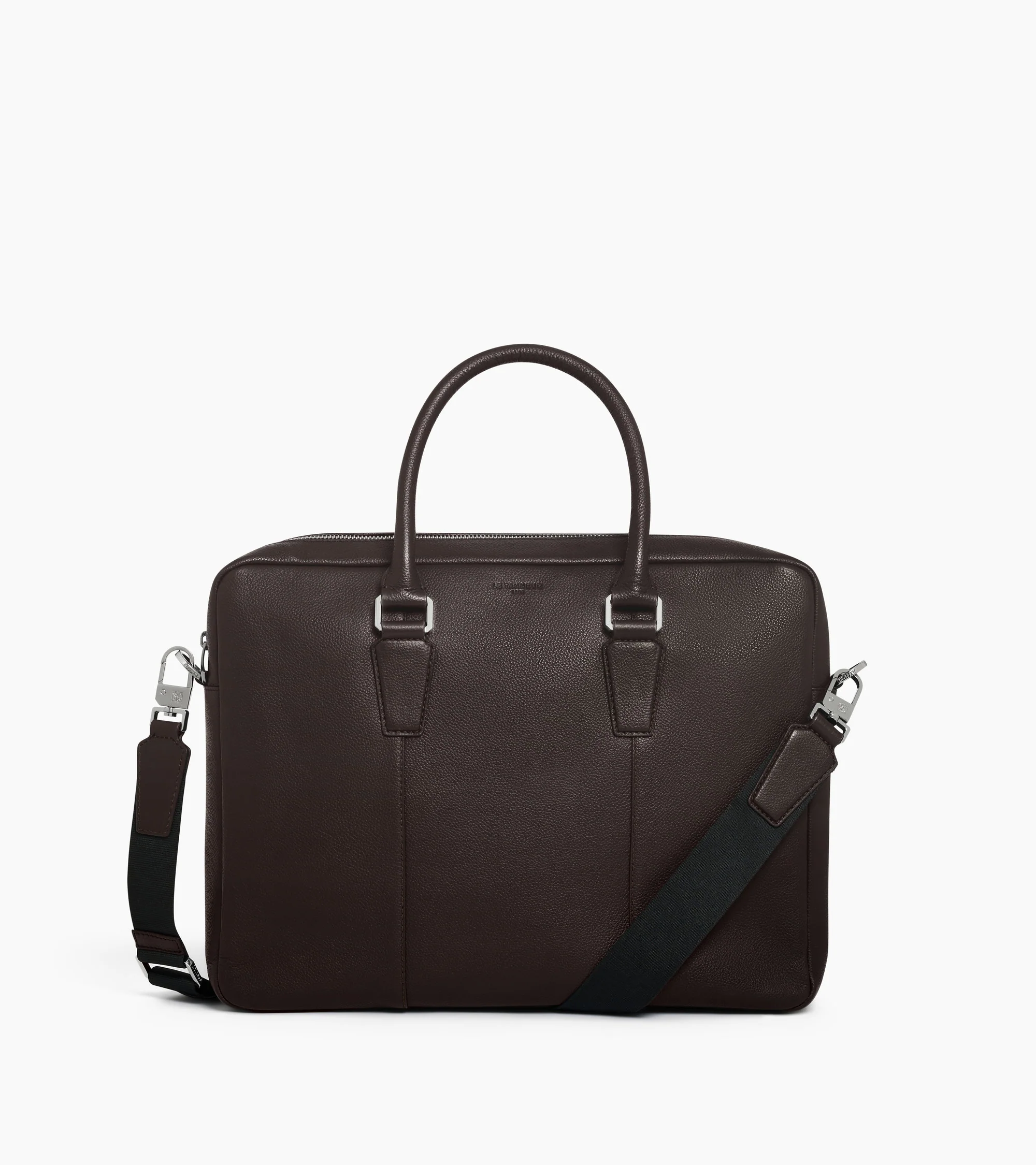 Marceau 14" small model briefcase in grained leather