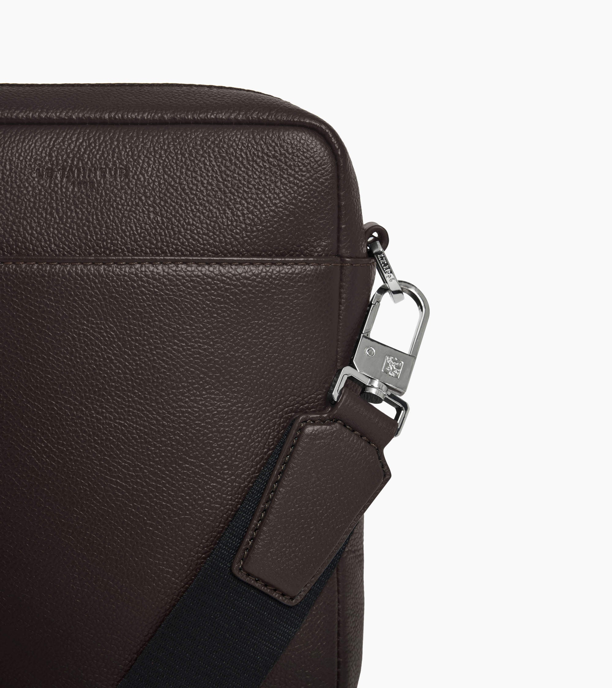 Marceau small zipped satchel in grained leather - Image 2