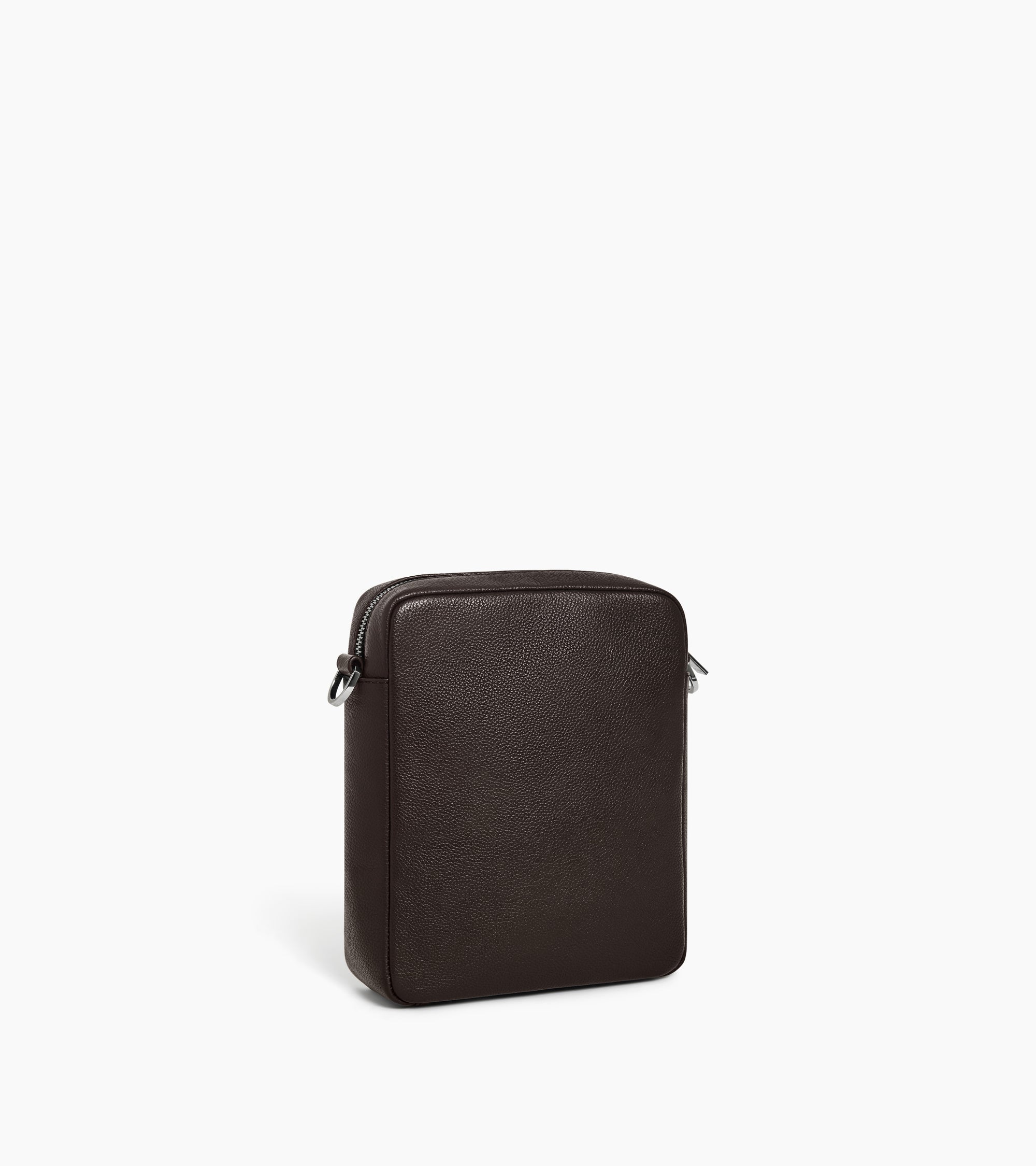 Marceau small zipped satchel in grained leather - Image 4