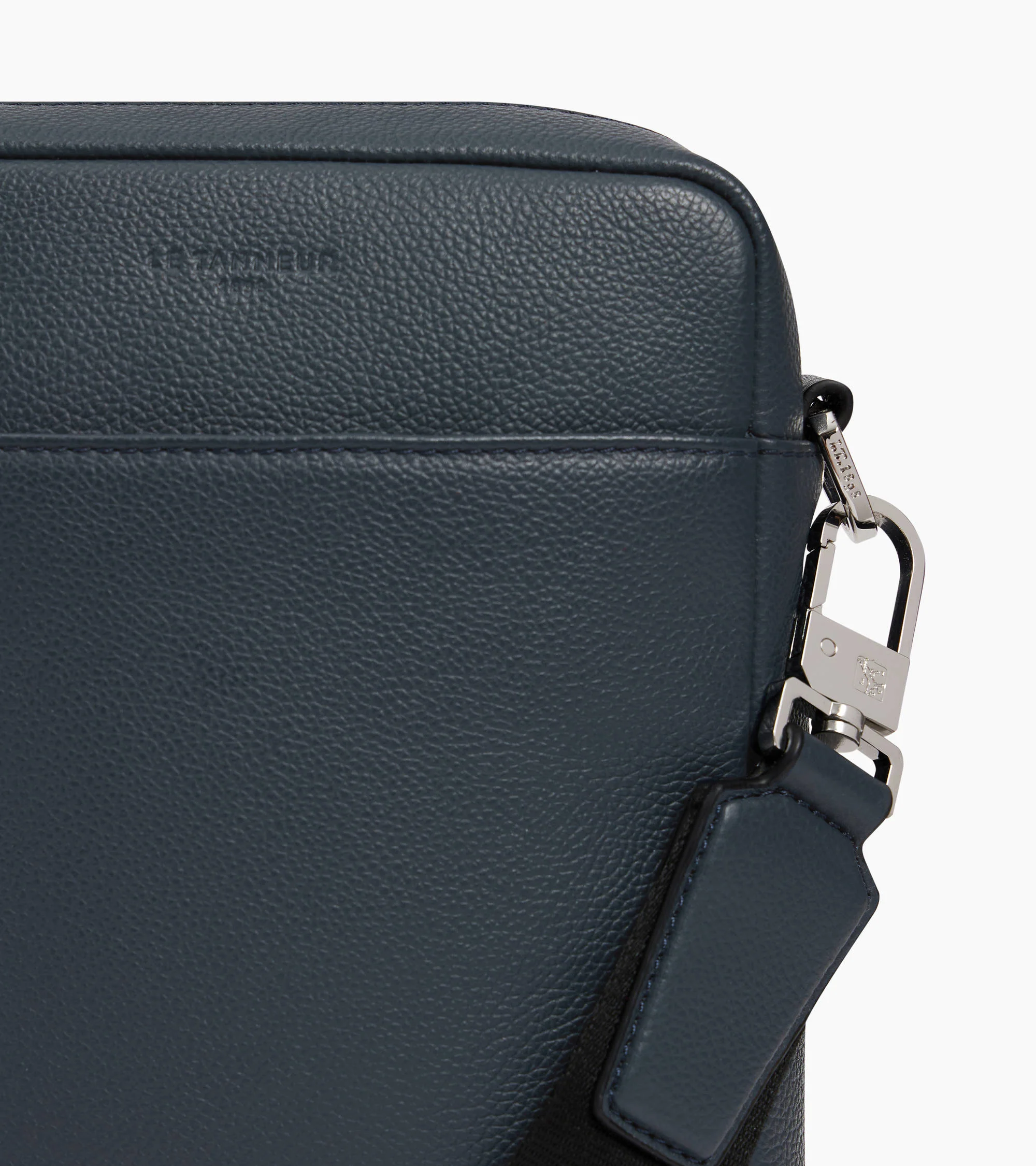 Marceau small zipped satchel in grained leather - Image 2