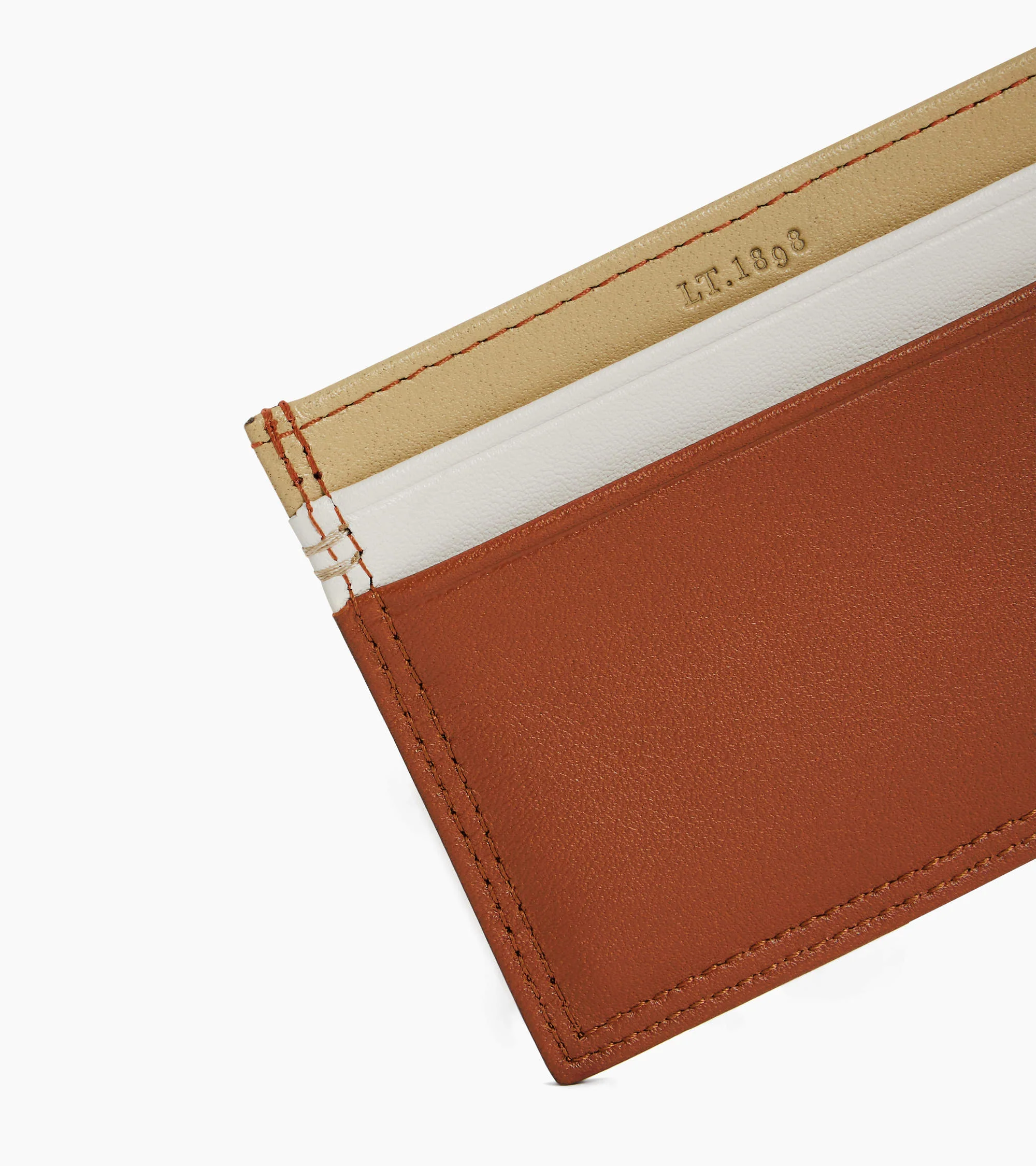 Martin card holder in smooth leather - Image 2