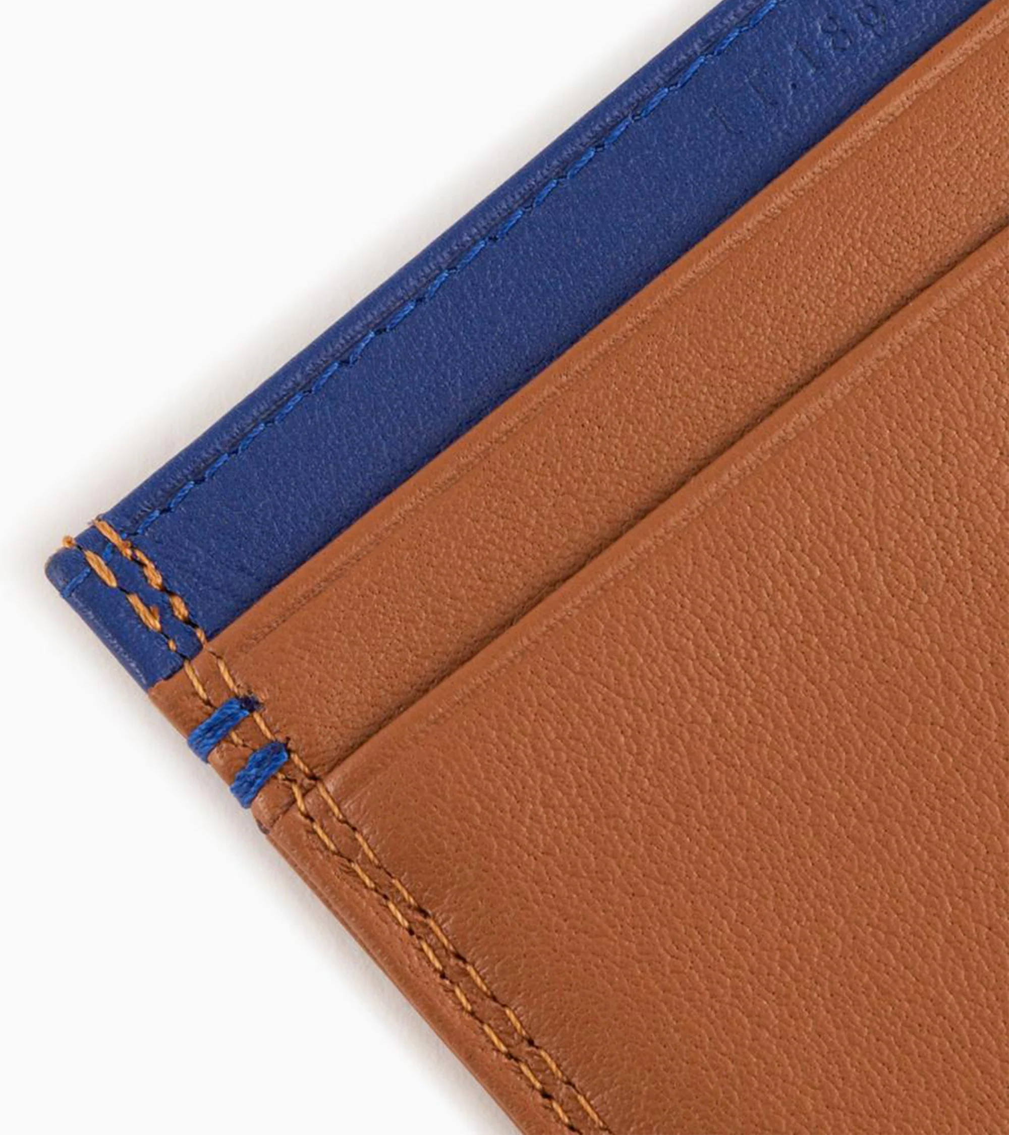 Martin card holder in smooth leather - Image 2