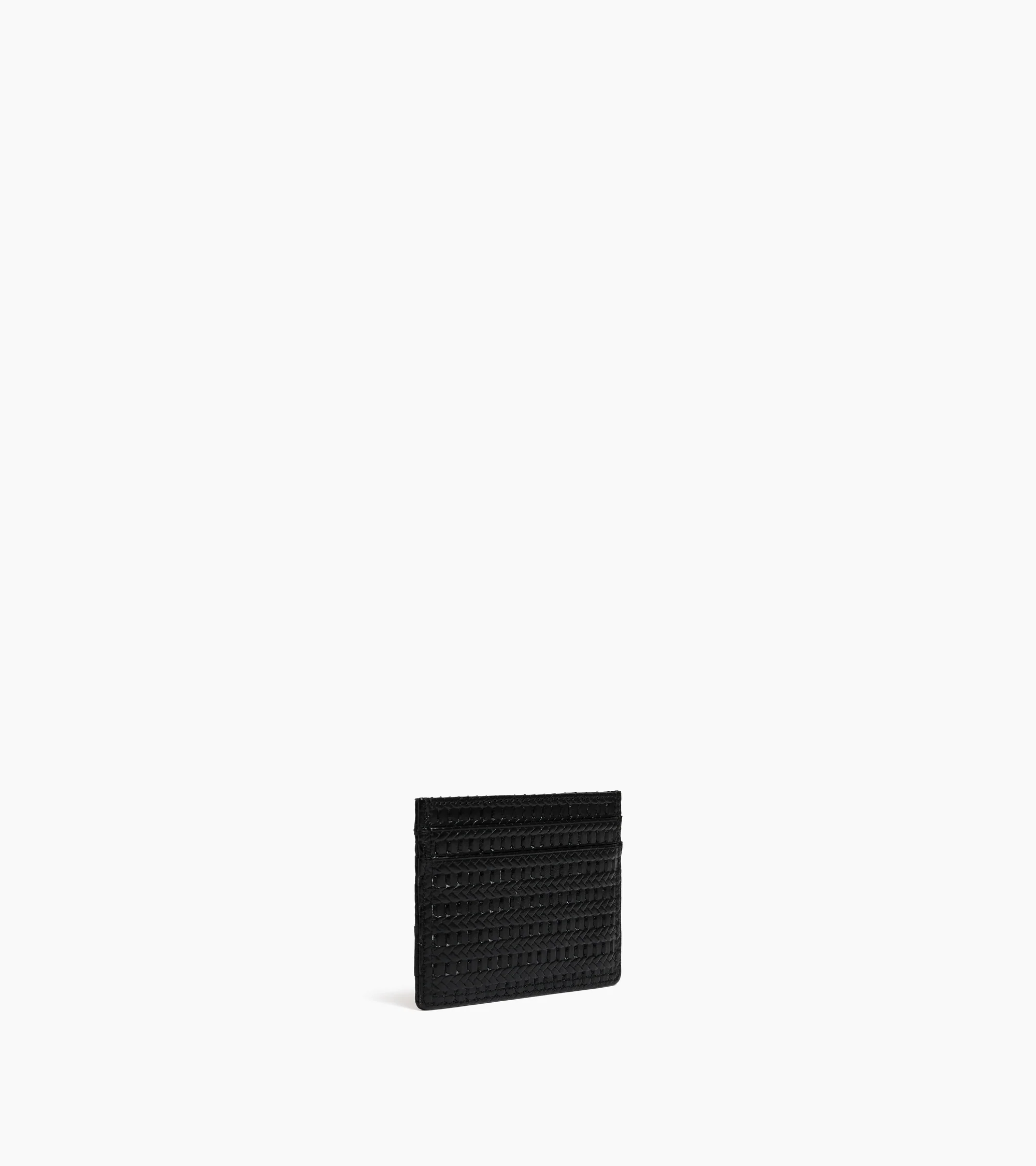 Martin card holder in embossed and smooth leather - Image 4