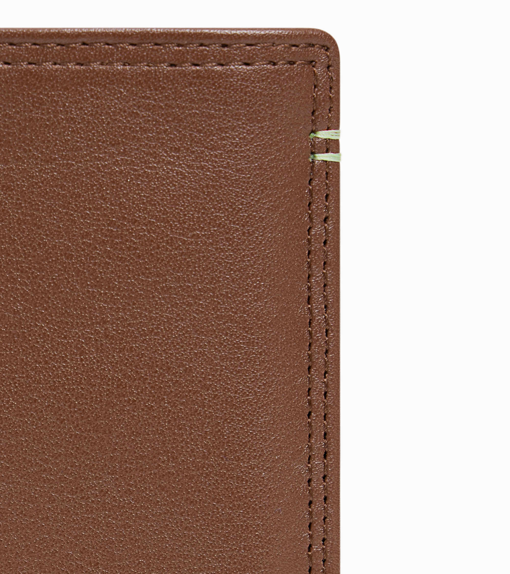 Martin large wallet with zipped pocket and 2 shutters in smooth leather - Image 2