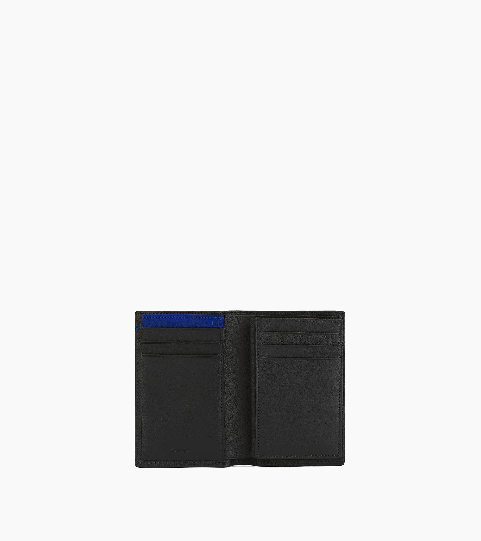 Martin medium card holder with billfold in smooth leather - Image 2