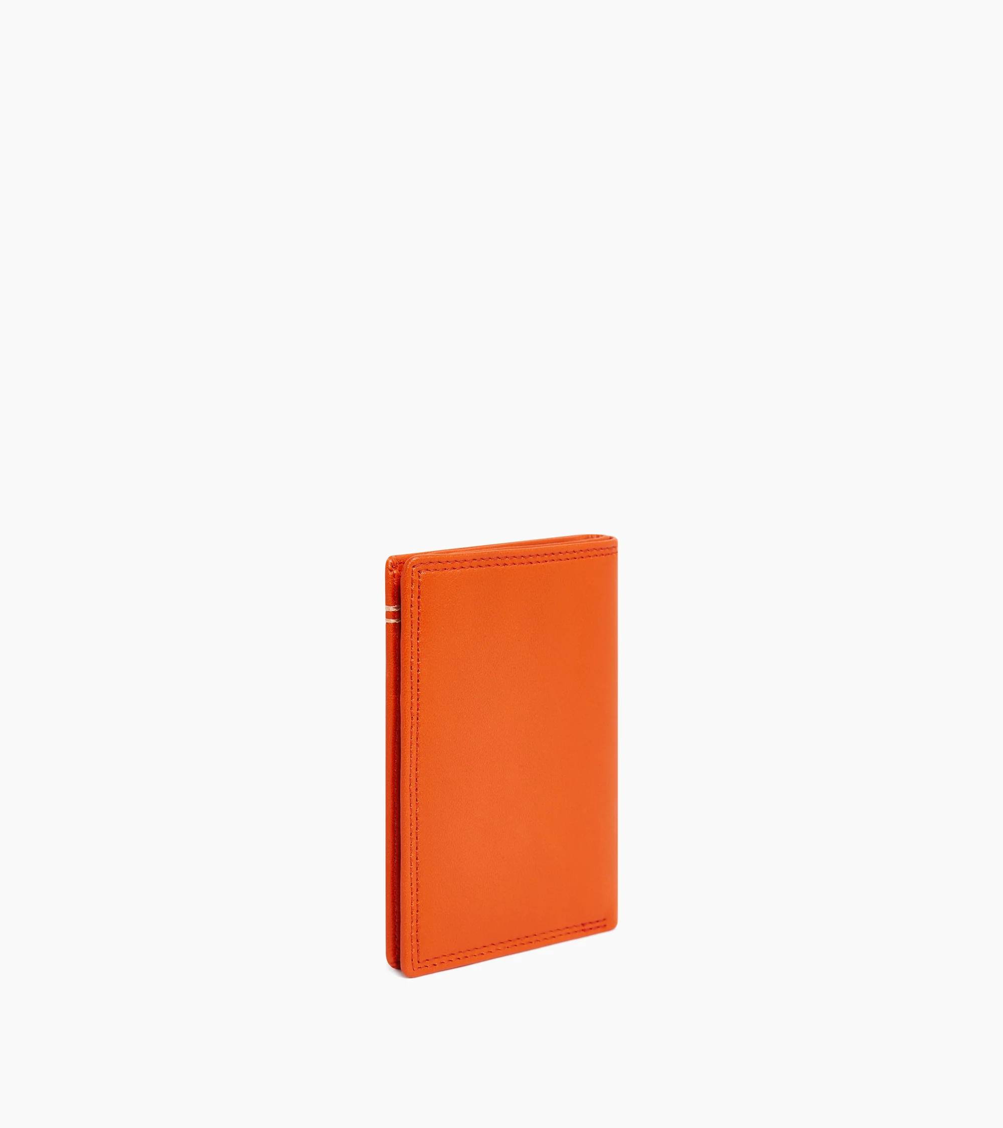 Martin vertical card holder in smooth leather - Image 4