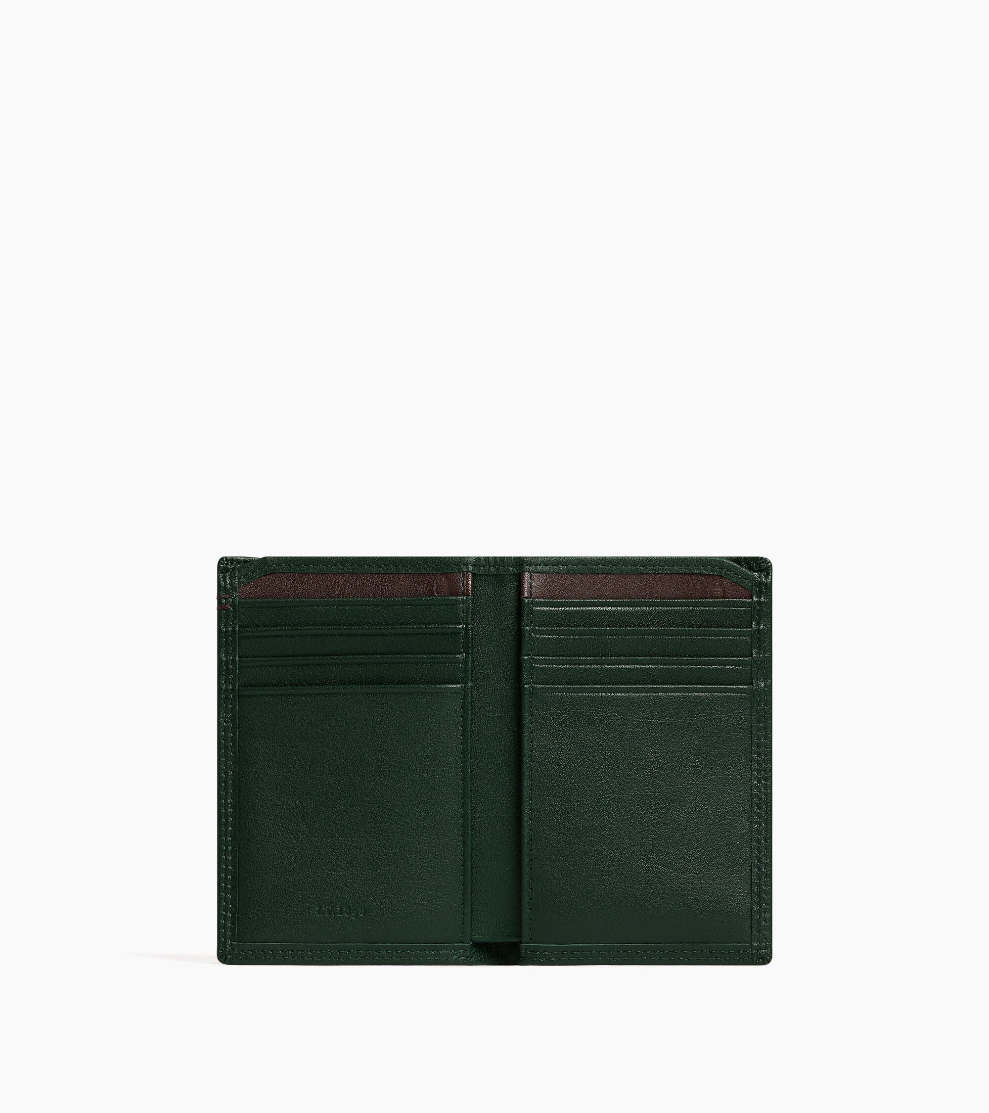 Martin vertical card holder in smooth leather - Image 3