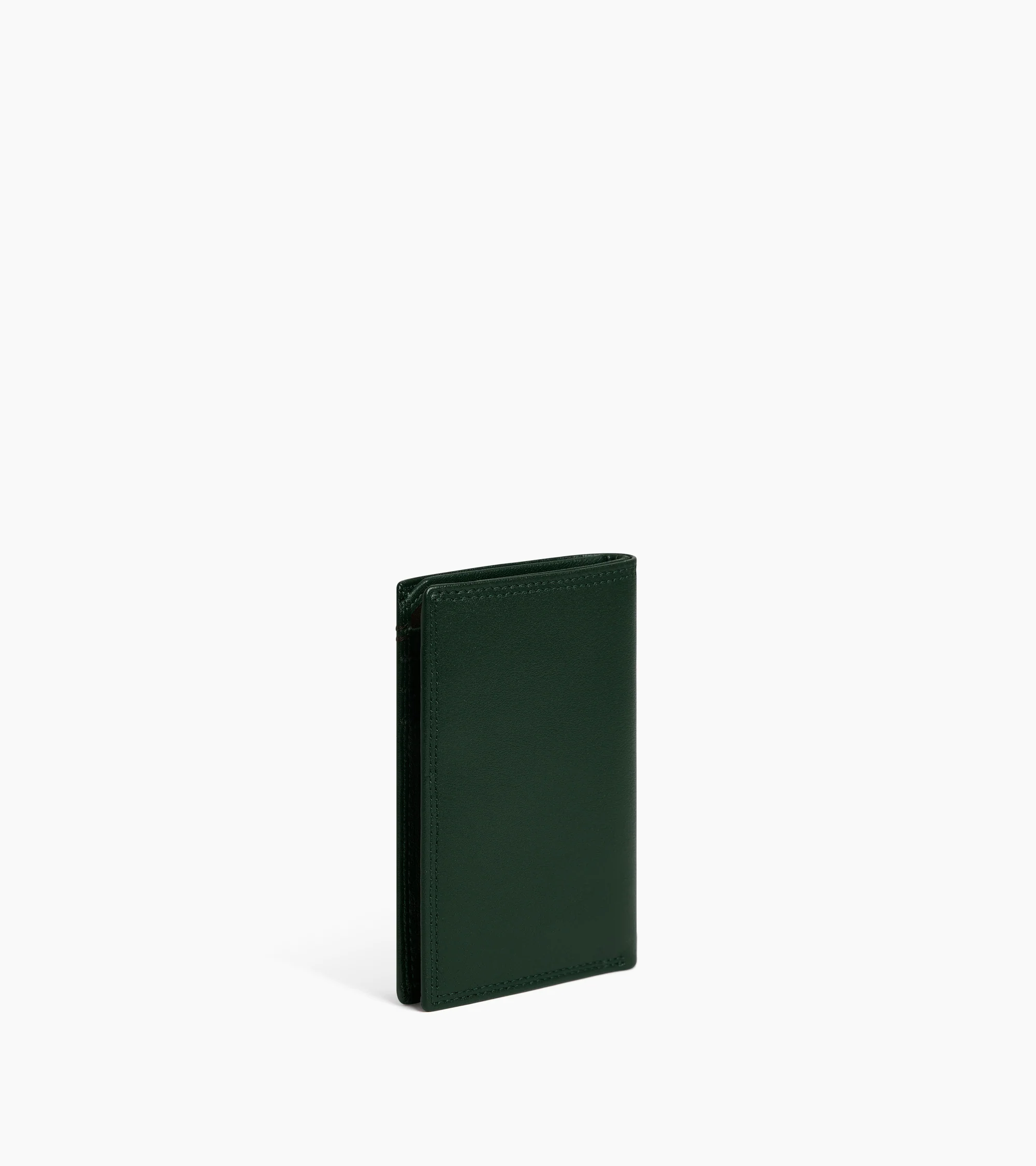 Martin vertical card holder in smooth leather - Image 4