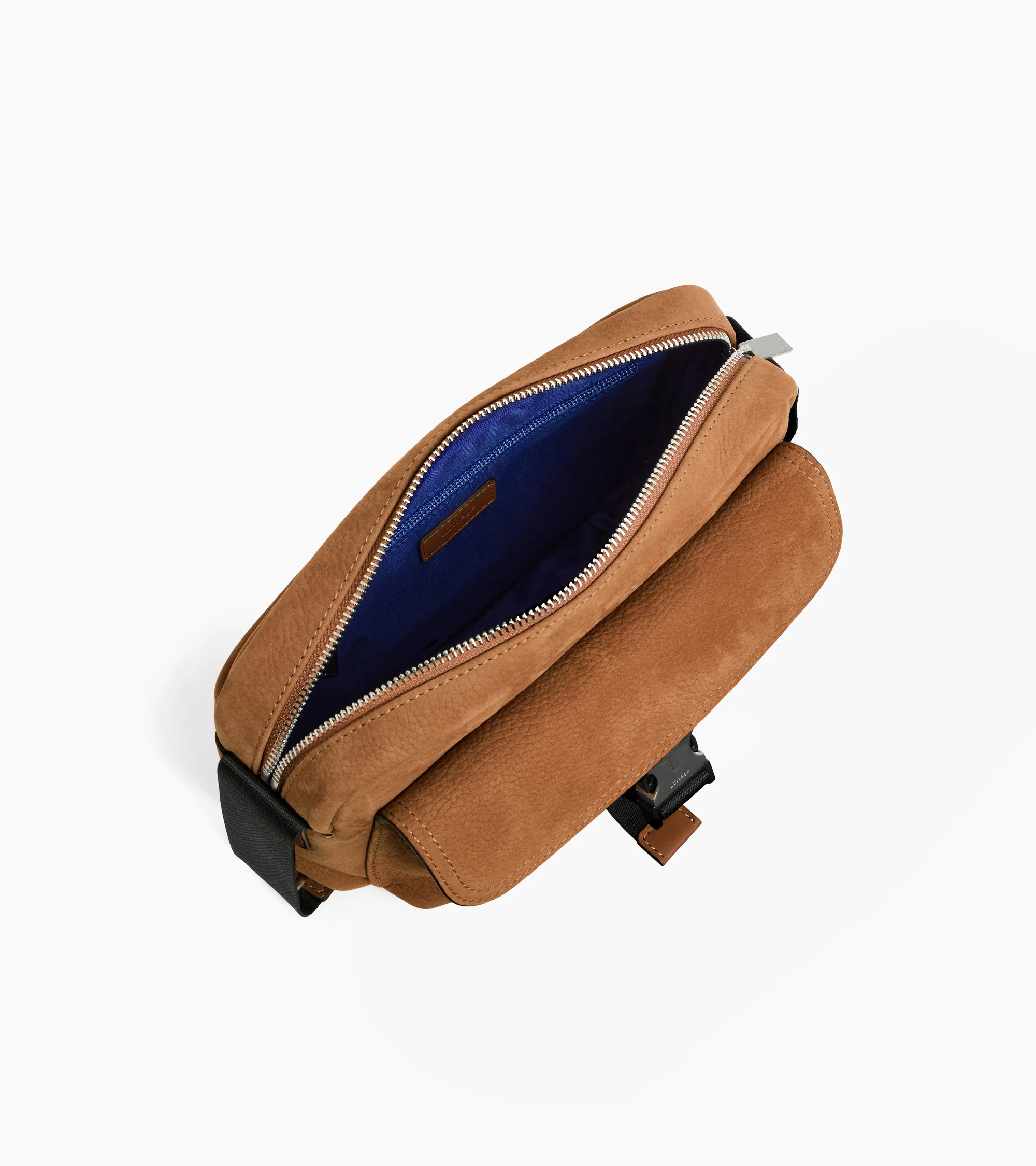 Maurice small shoulder bag in grained nubuck leather - Image 3