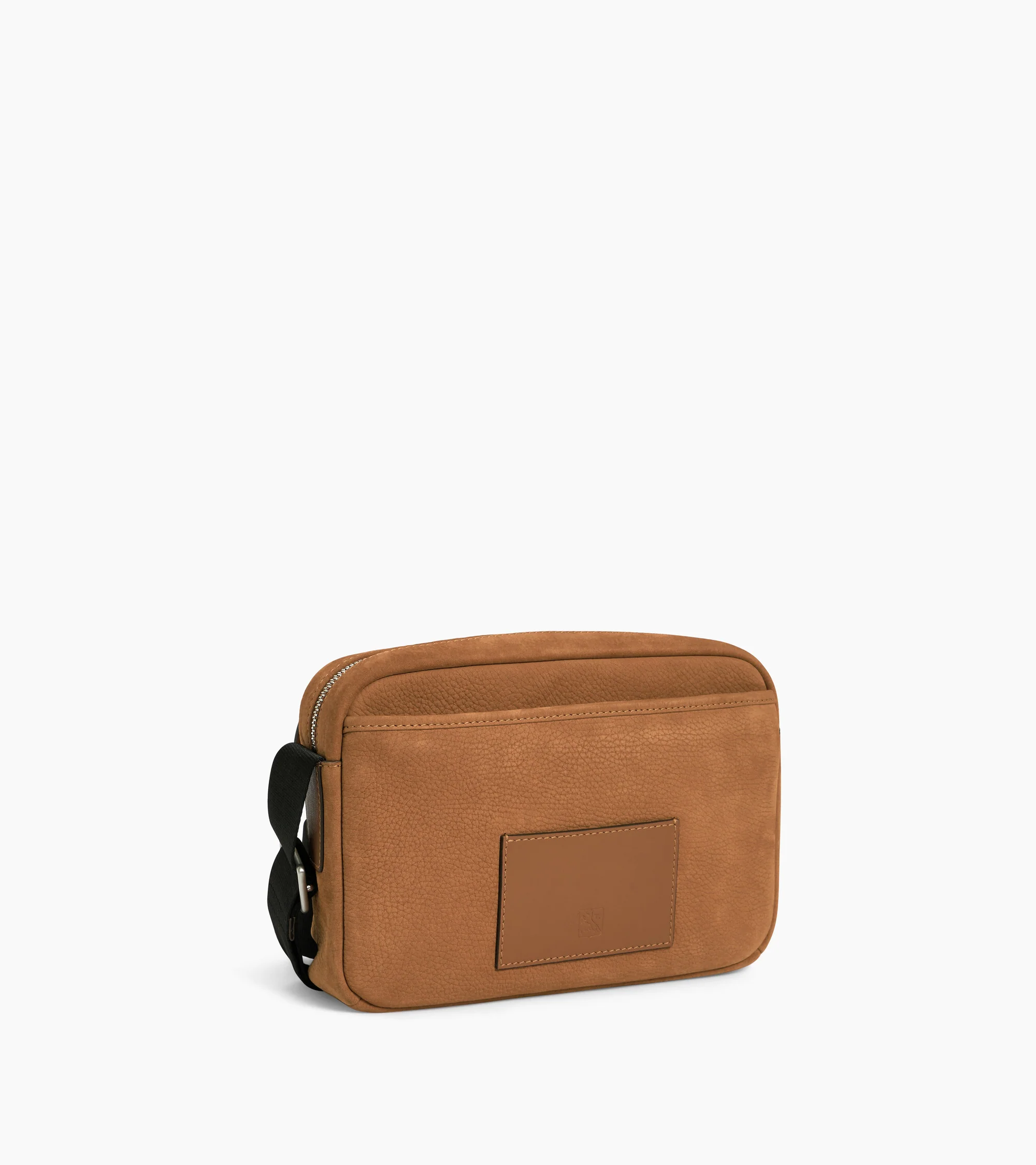 Maurice small shoulder bag in grained nubuck leather - Image 4