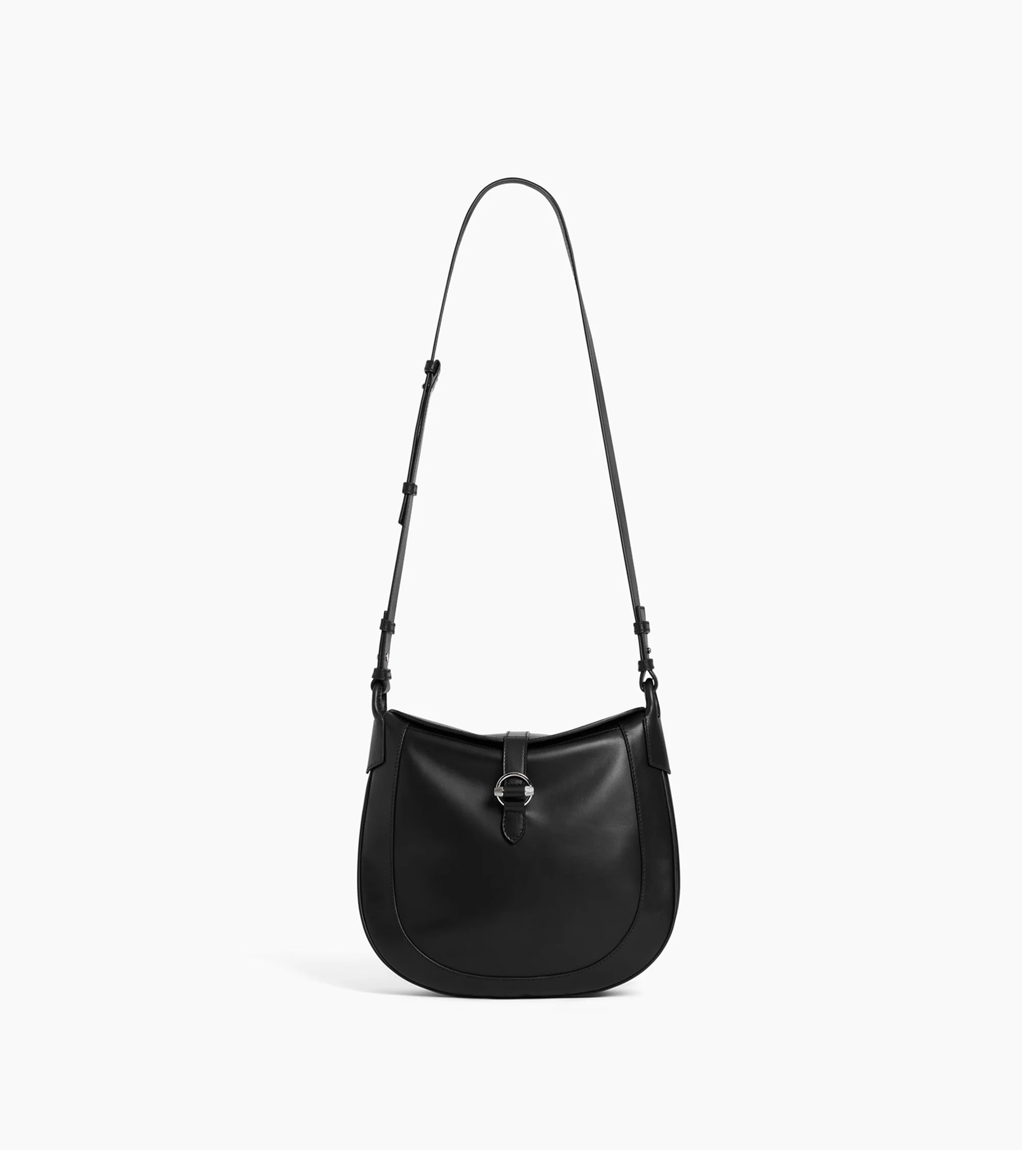Pia large shoulder bag in smooth leather - Image 3