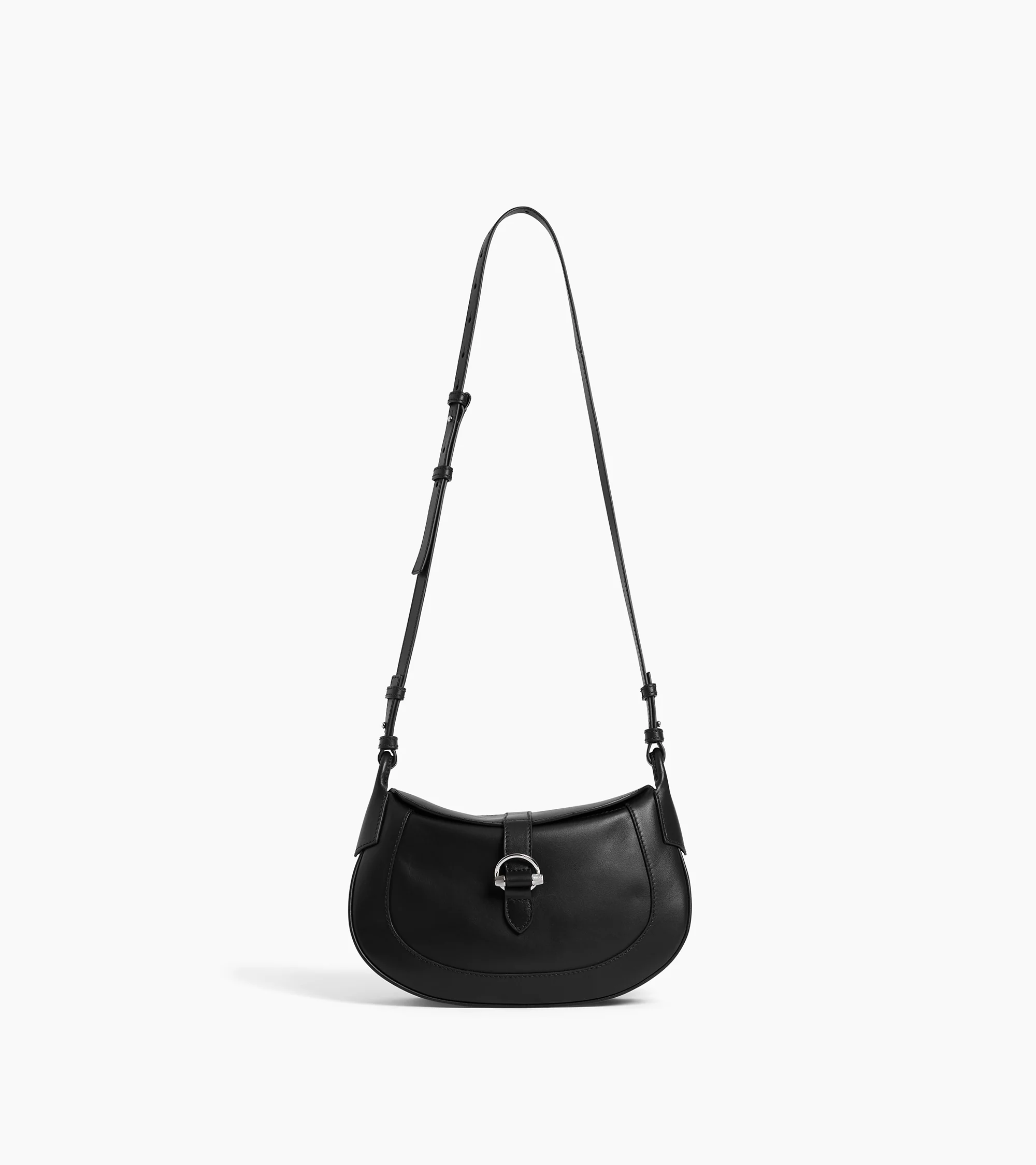Pia small shoulder bag in smooth leather - Image 3